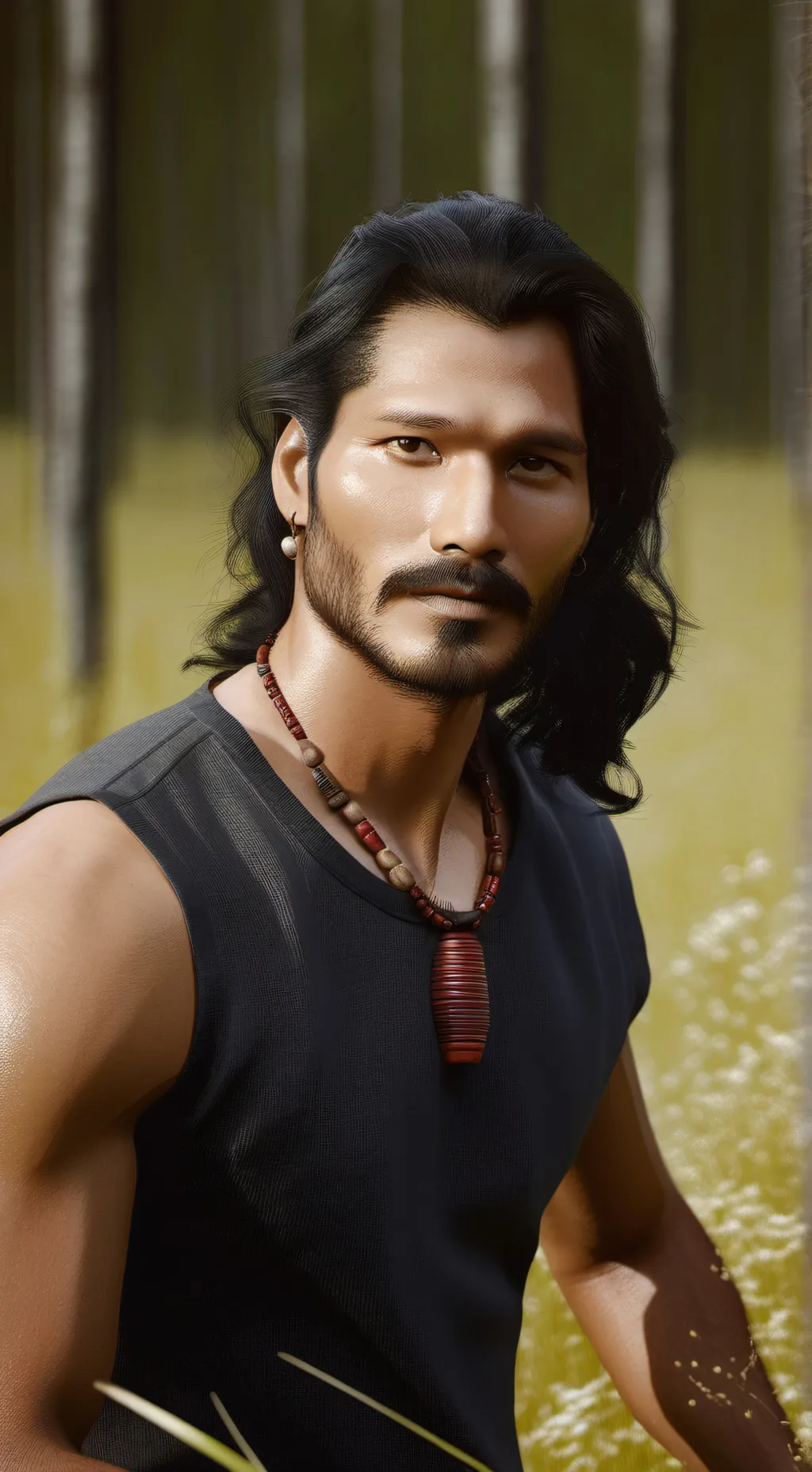 ai character: Matthew Anderson  background