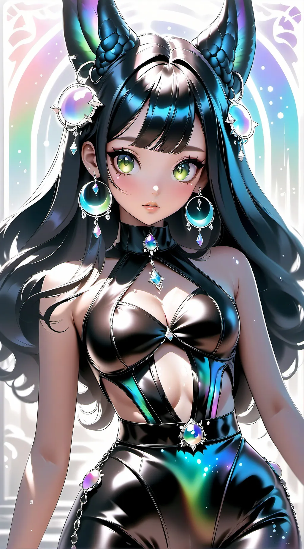 ai character: luna background