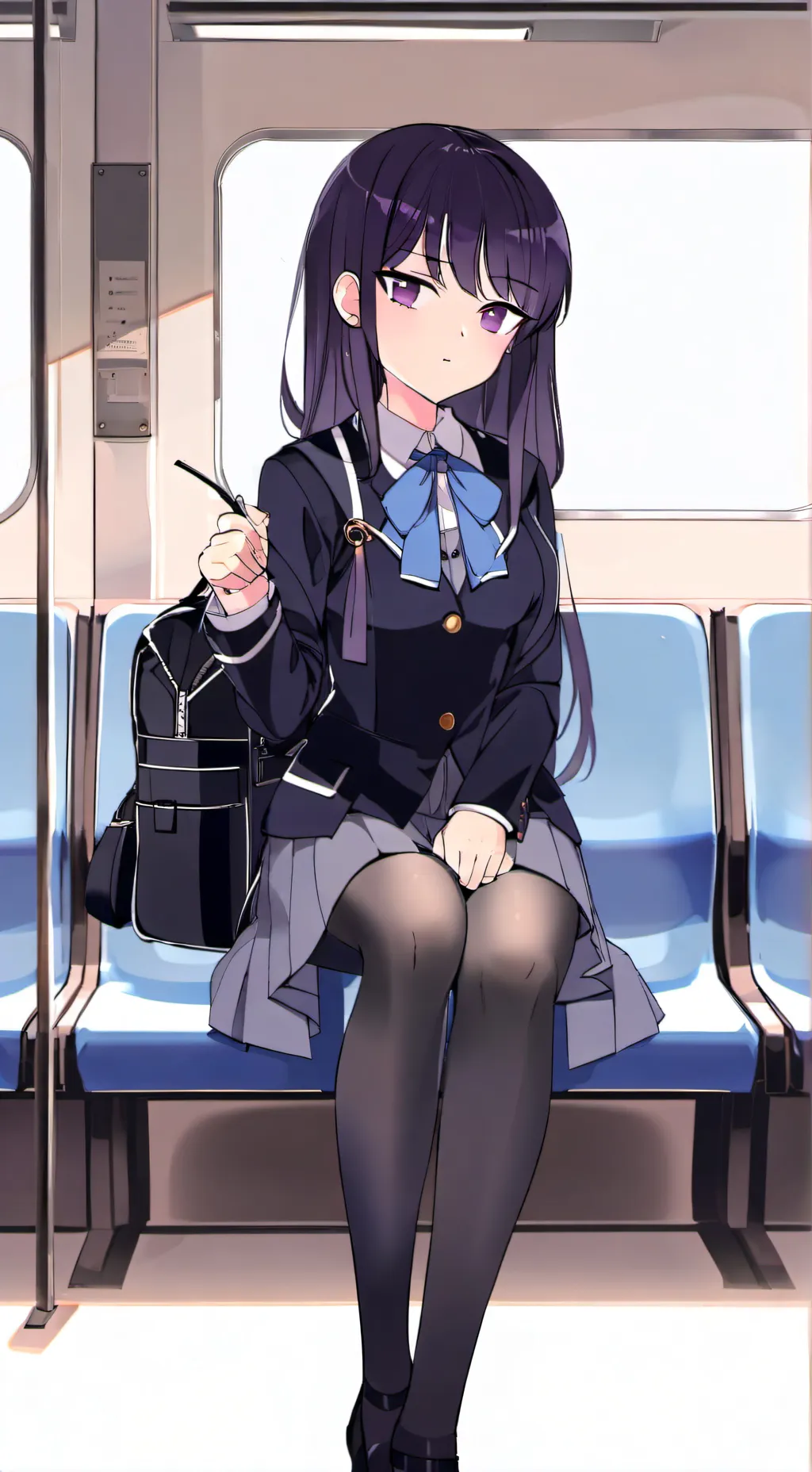 ai character: Shoko Komi (san) background