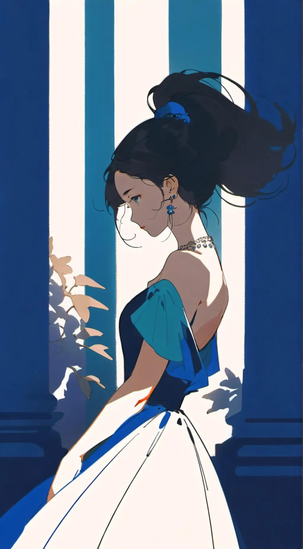 ai character: lily background