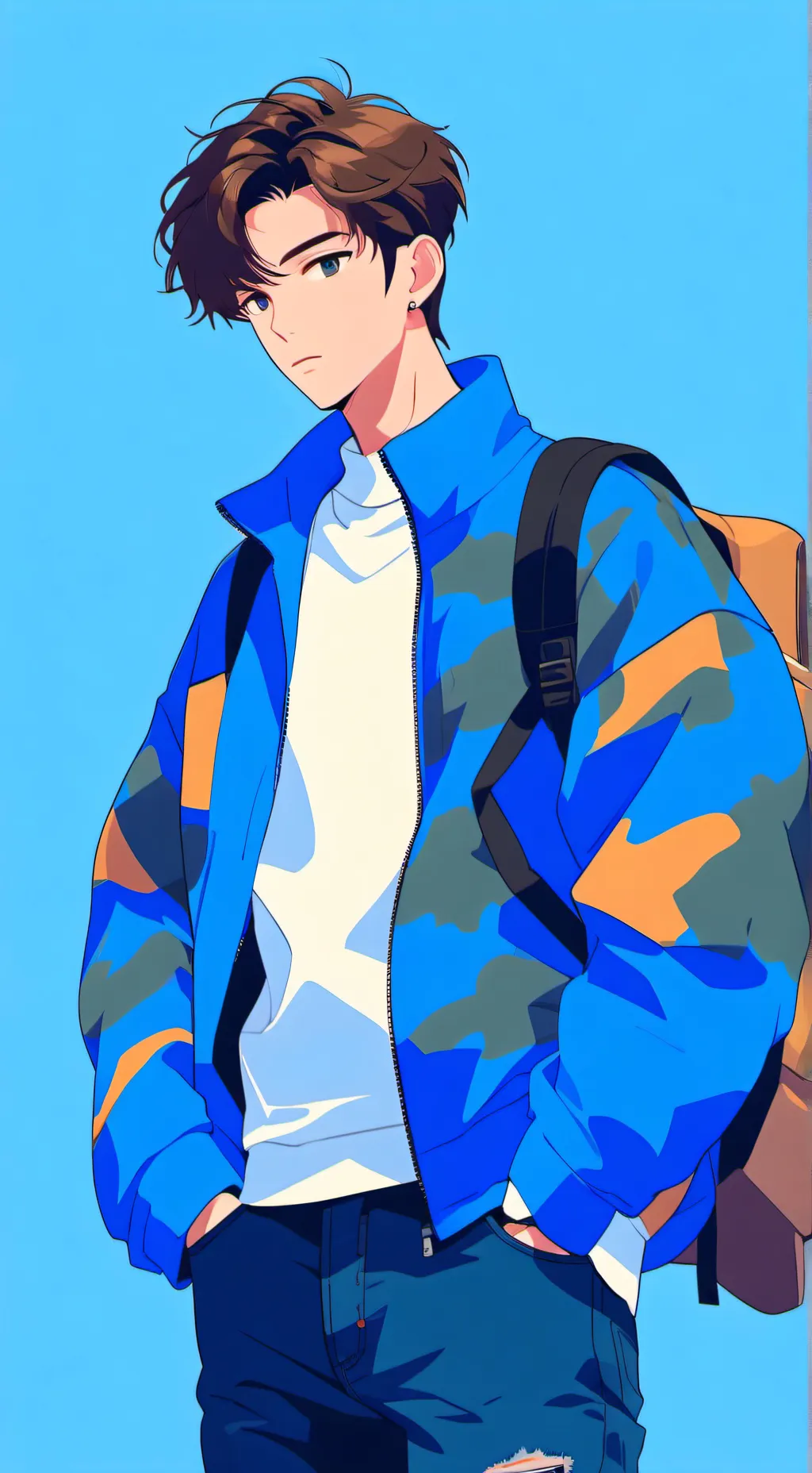 ai character: Damian background