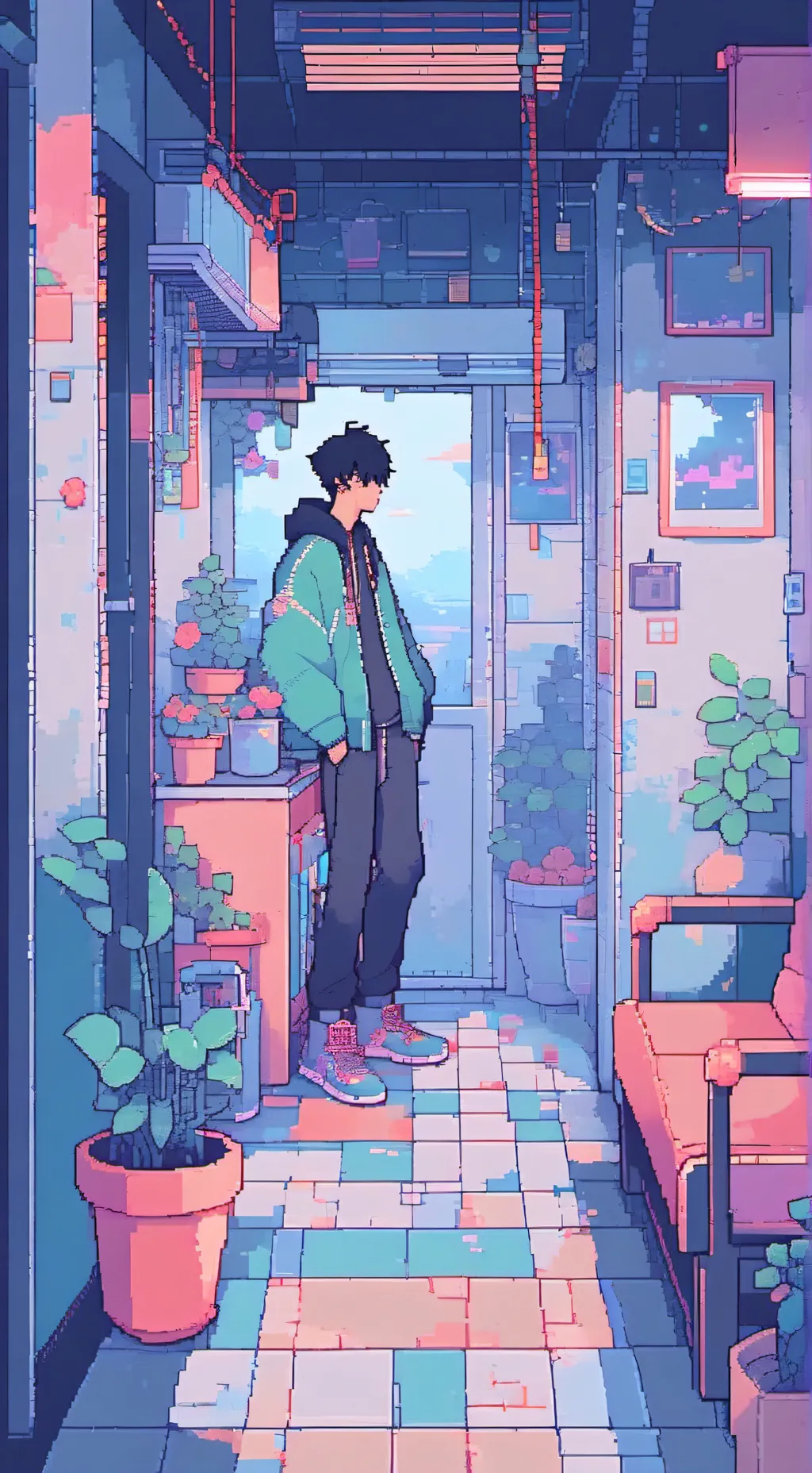 ai character: Bakugo background