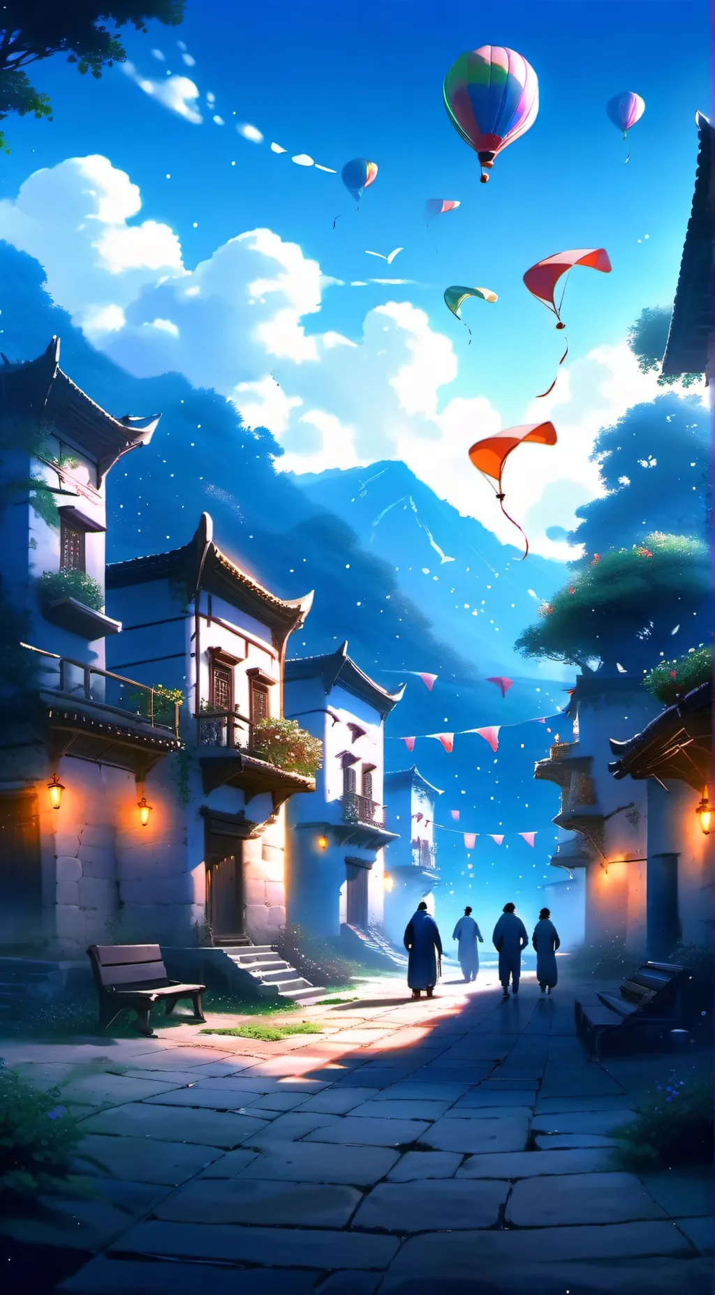 ai character: Ren background