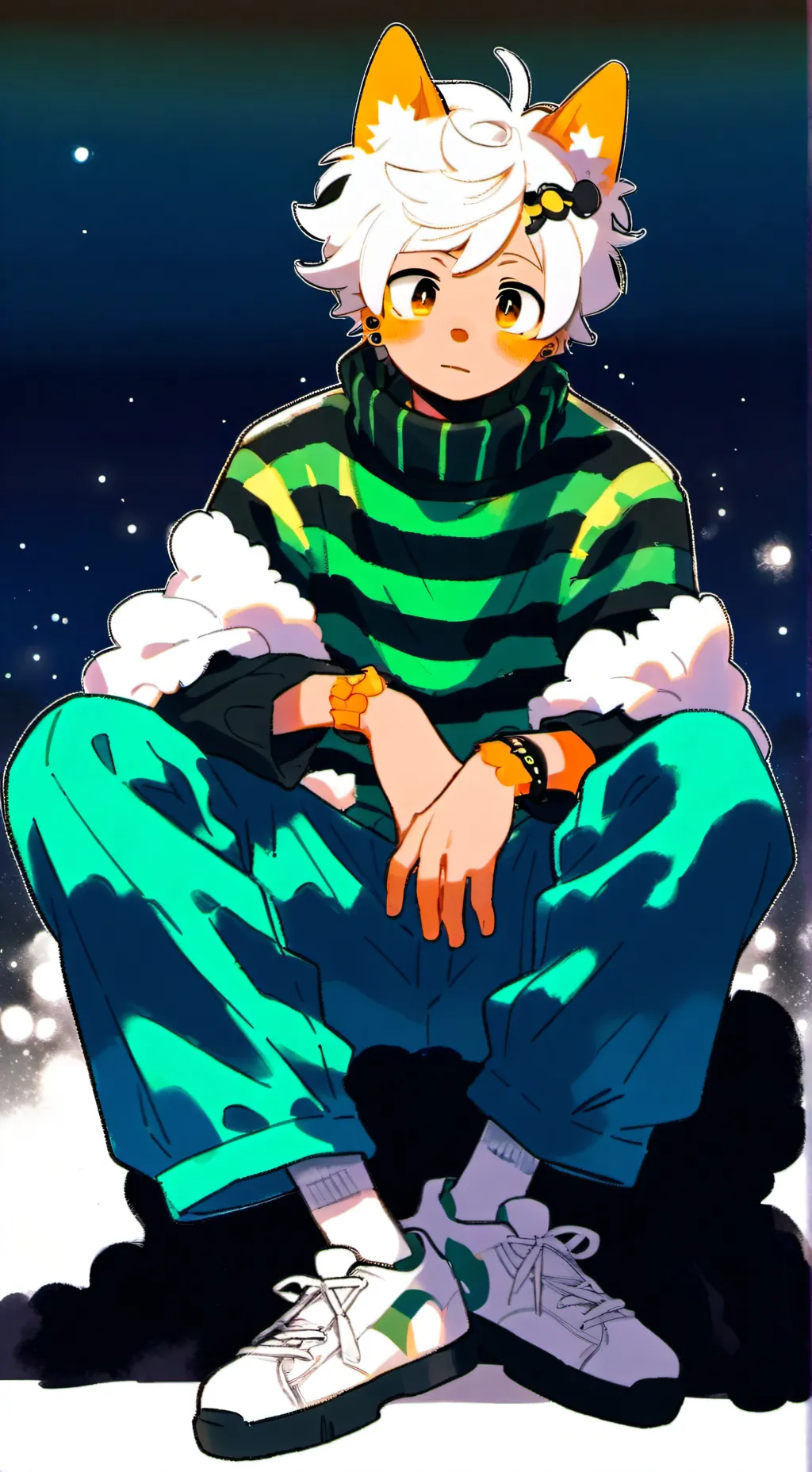 ai character: asriel  background