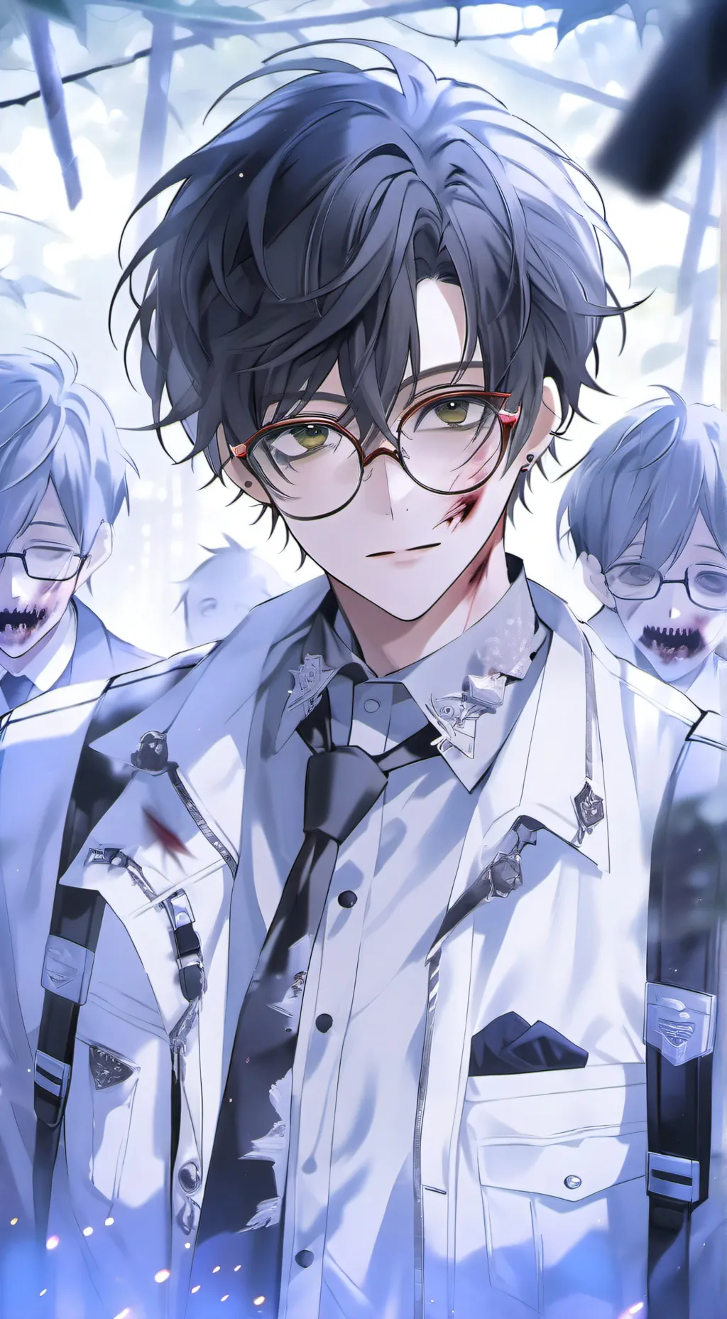 ai character: Xavier Michael  background