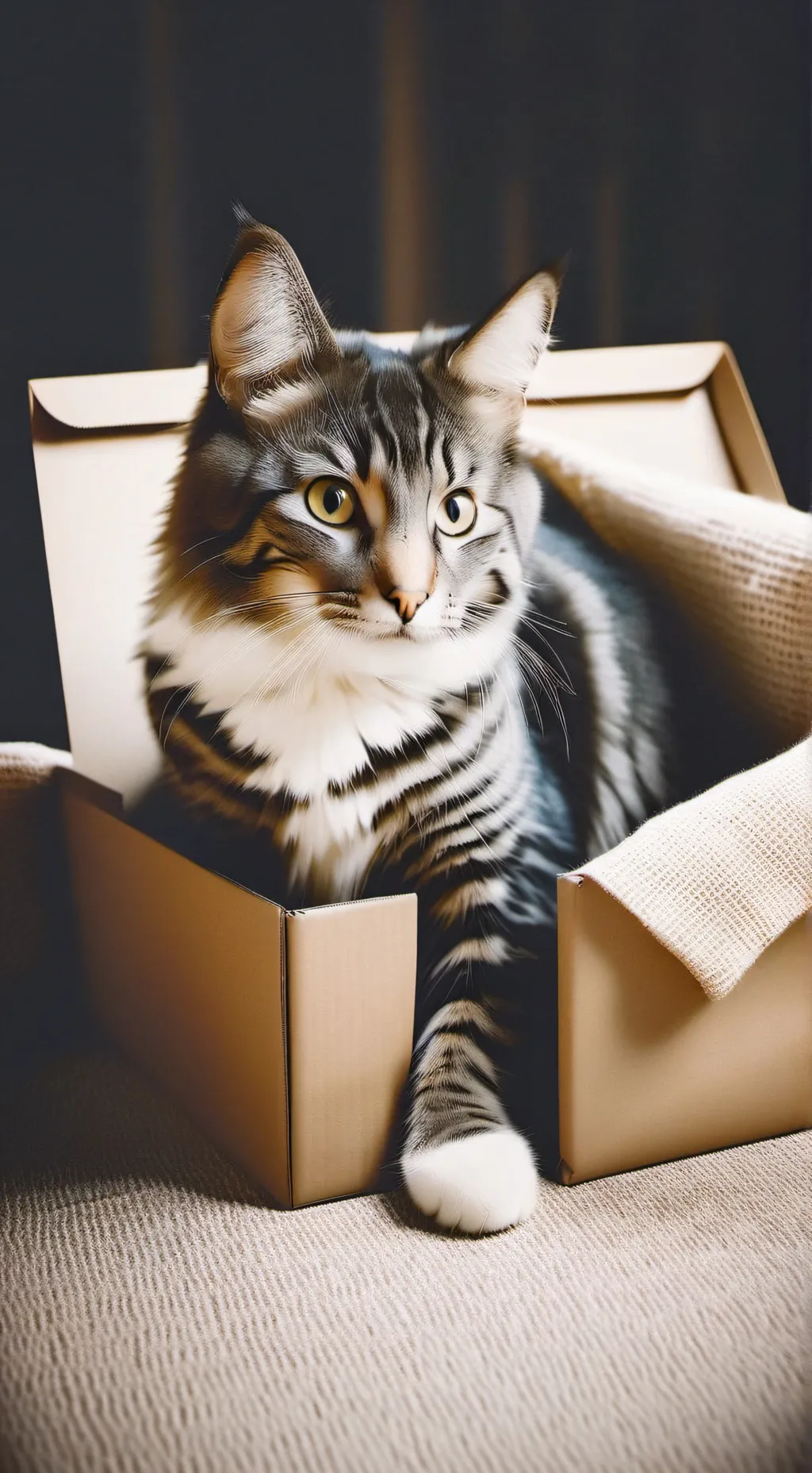 ai character: gato y sus crias background