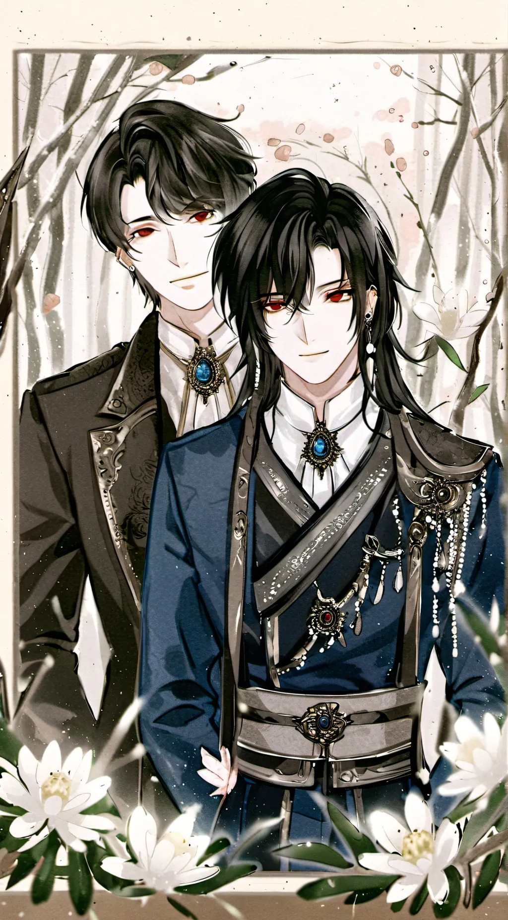 ai character: Colton & Rowan background