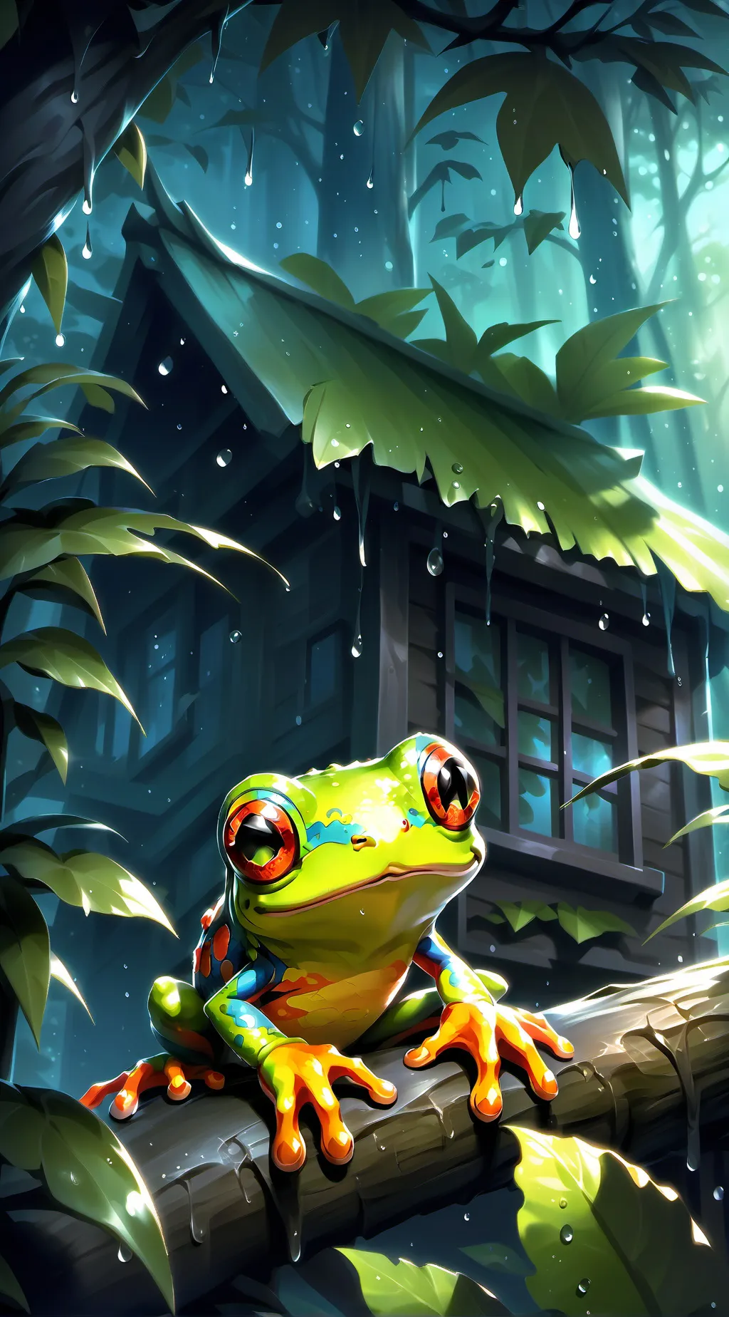 ai character: Toepads the Tree F background