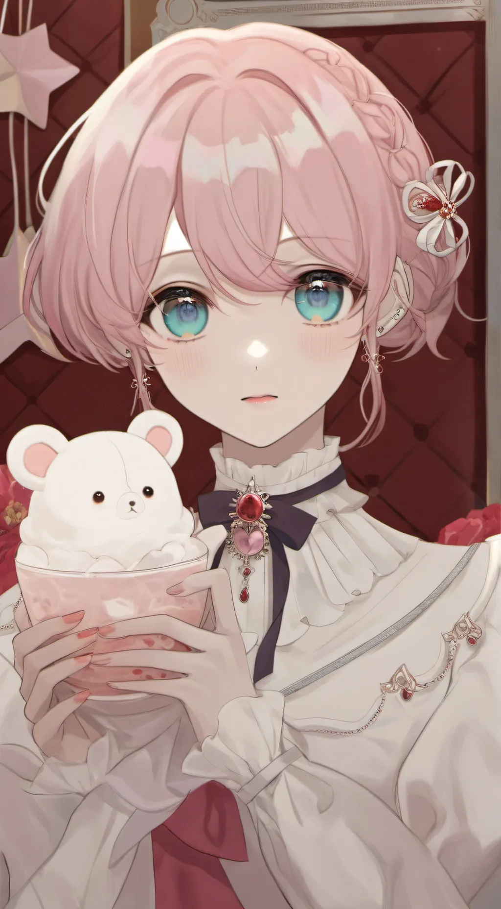 ai character: Luna background