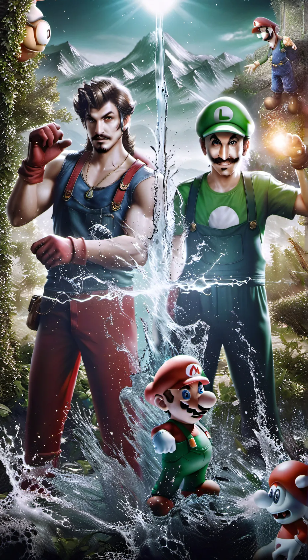 ai character: mariano y luis background