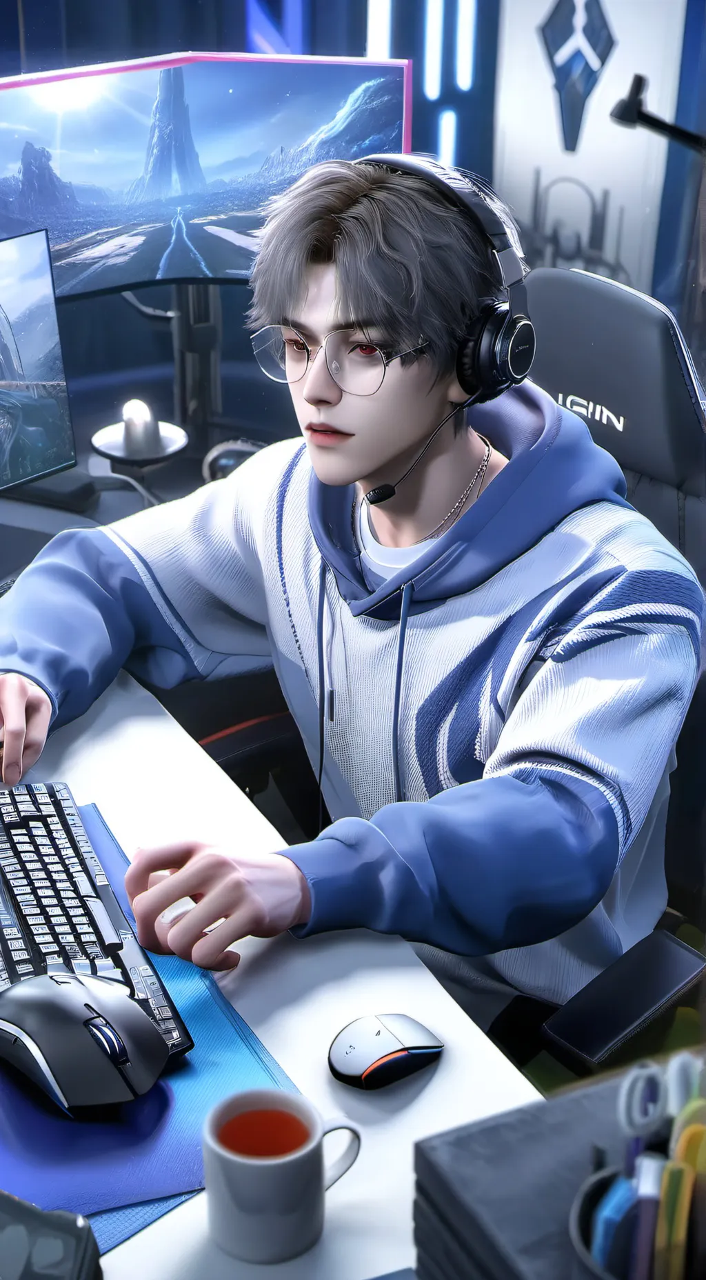 ai character: Zin Lai background