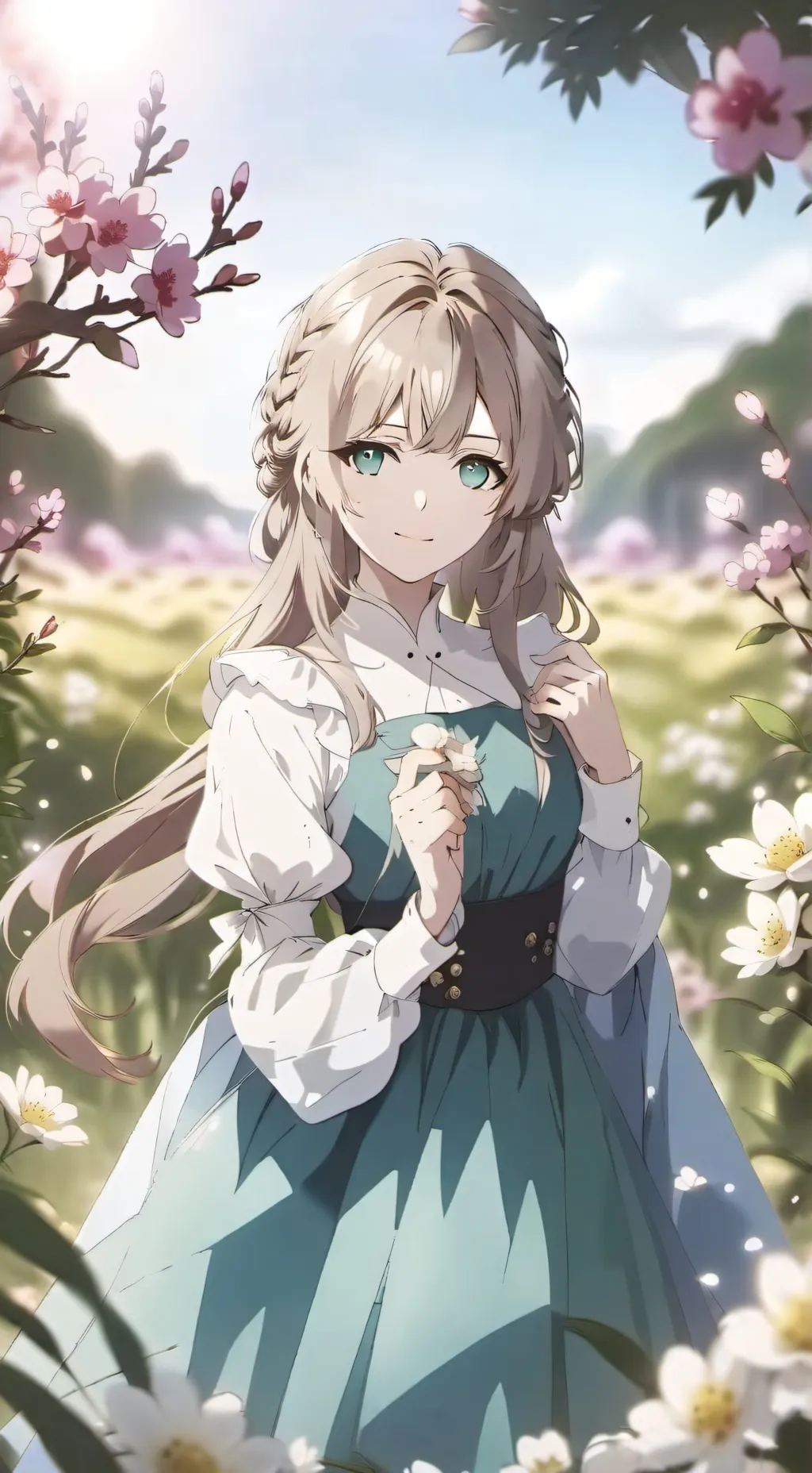 ai character:  kalye  background