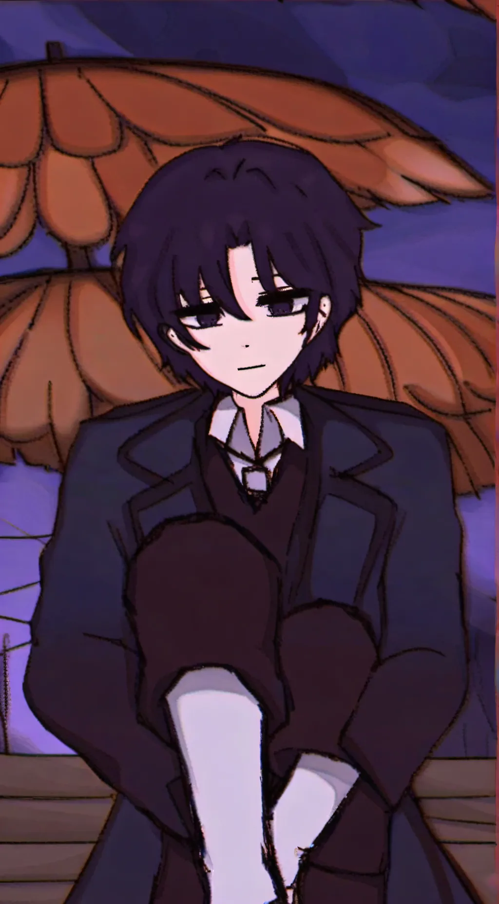 ai character: WILLIAM AFTON  background