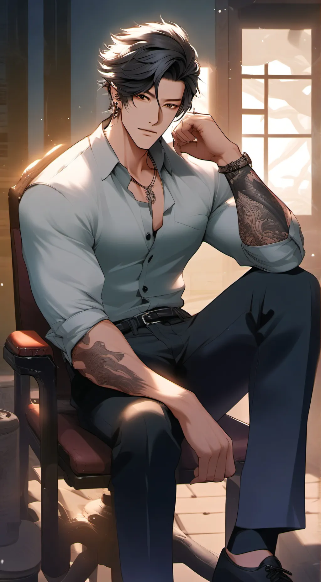 ai character: Naveen background