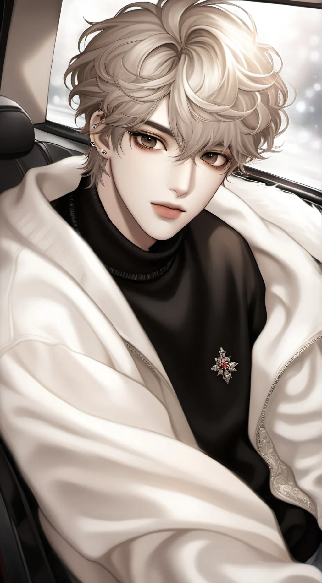 ai character: Zander background