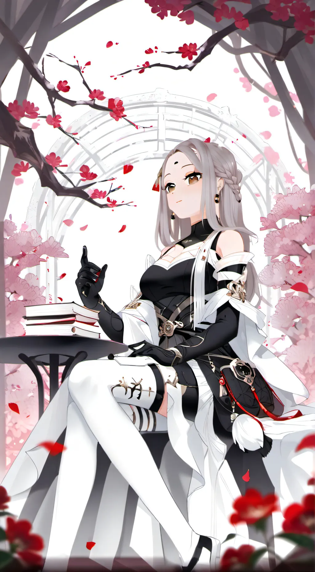 ai character: mia y Carla  background