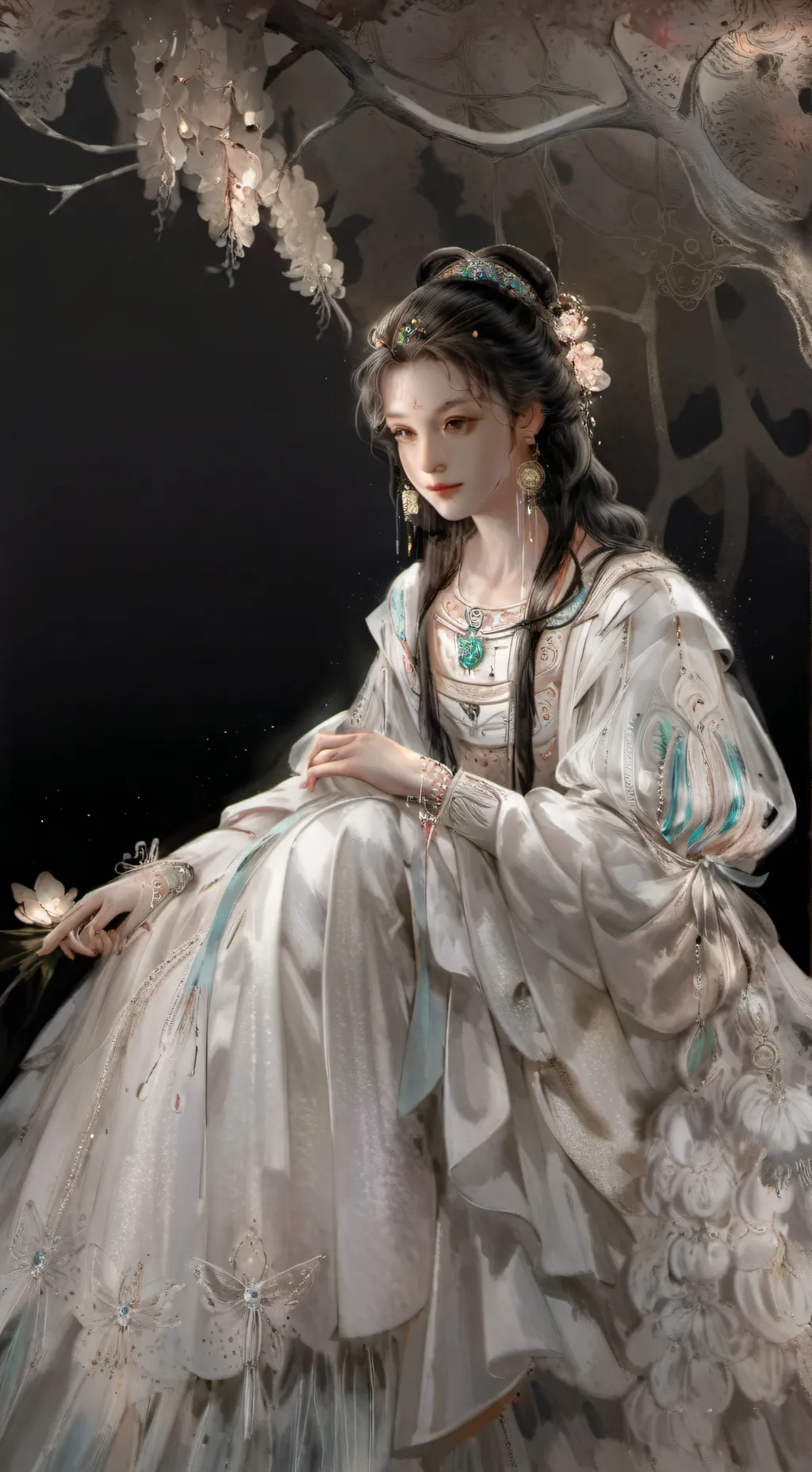 ai character: Nialia background