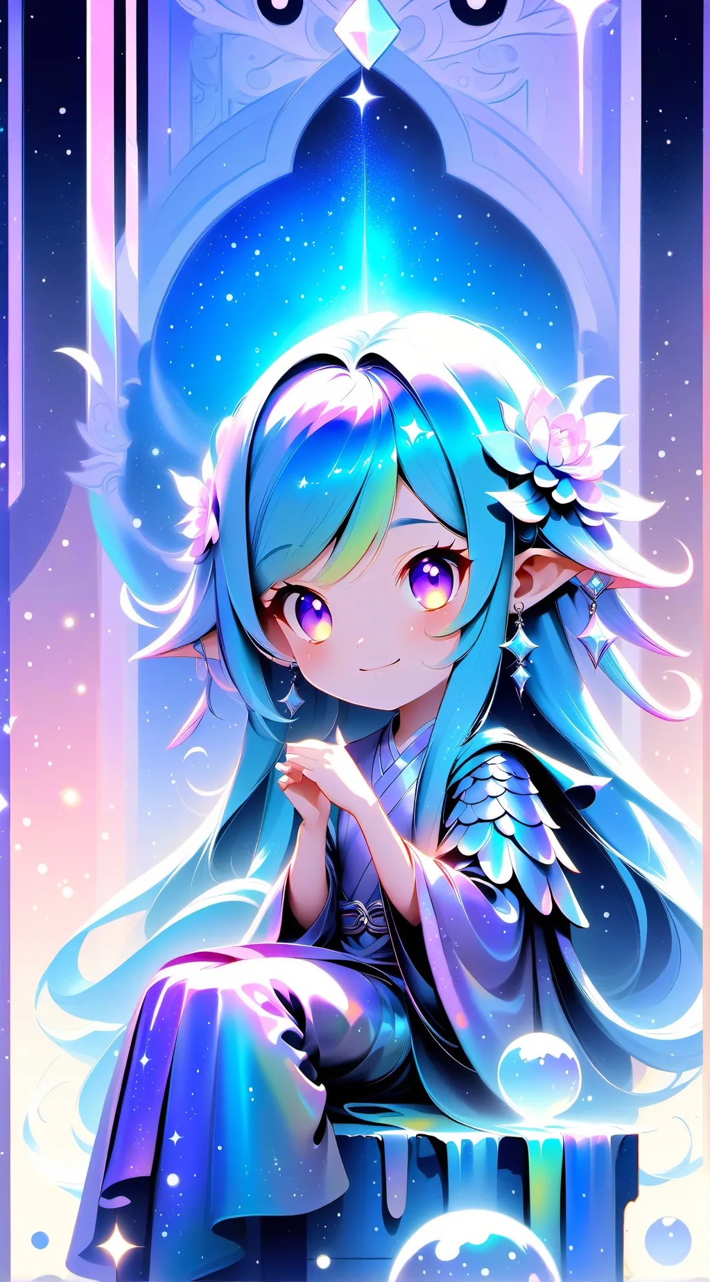 ai character: astro background