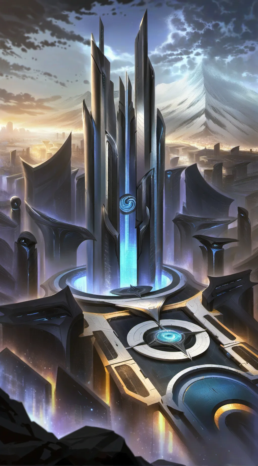 ai character: Xenoblade background