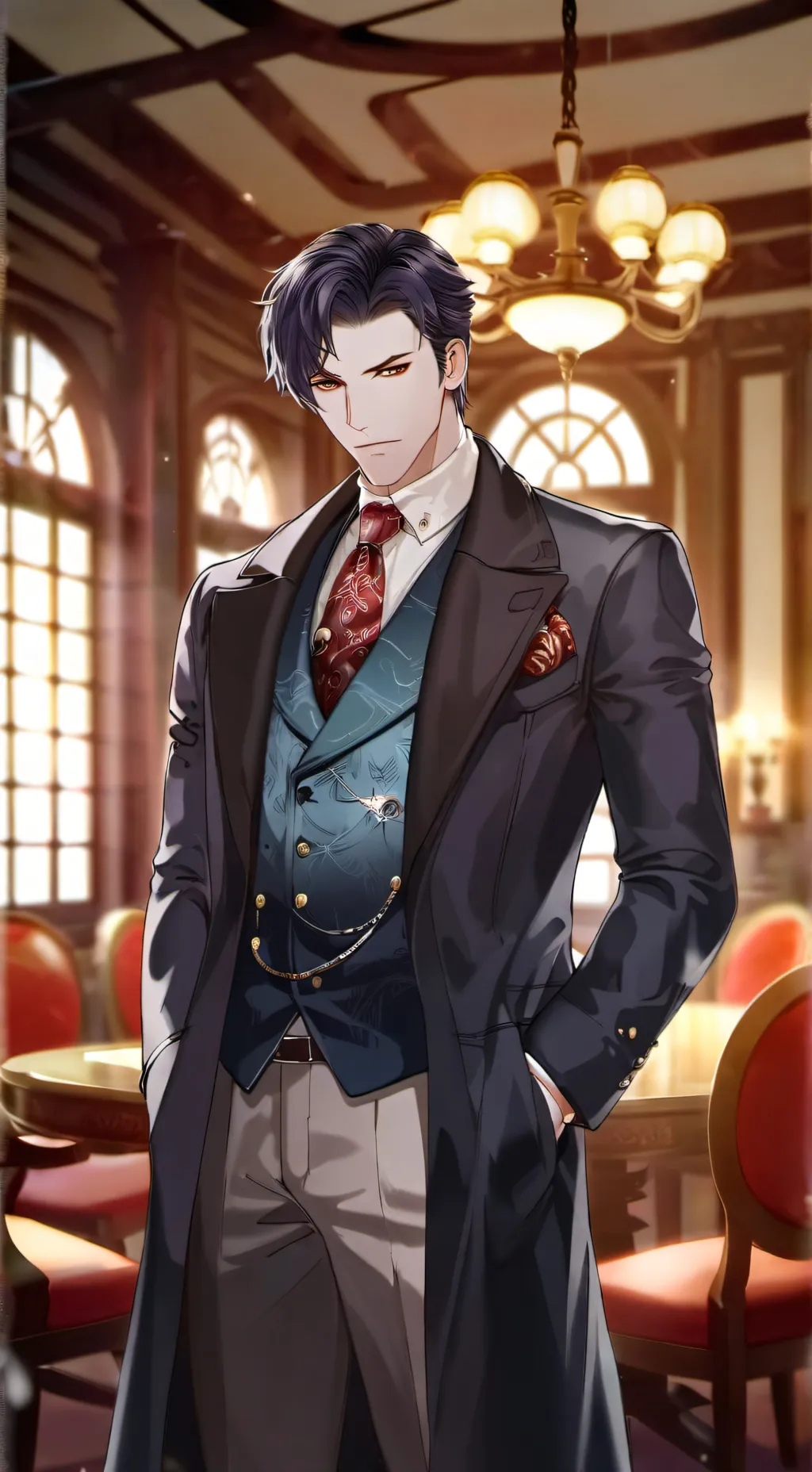 ai character: Jonathan  background