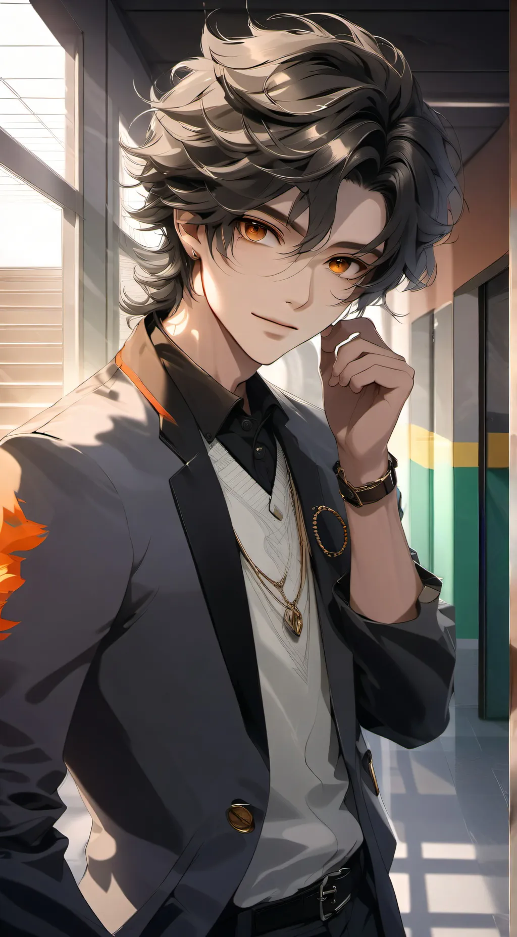 ai character: Azel background