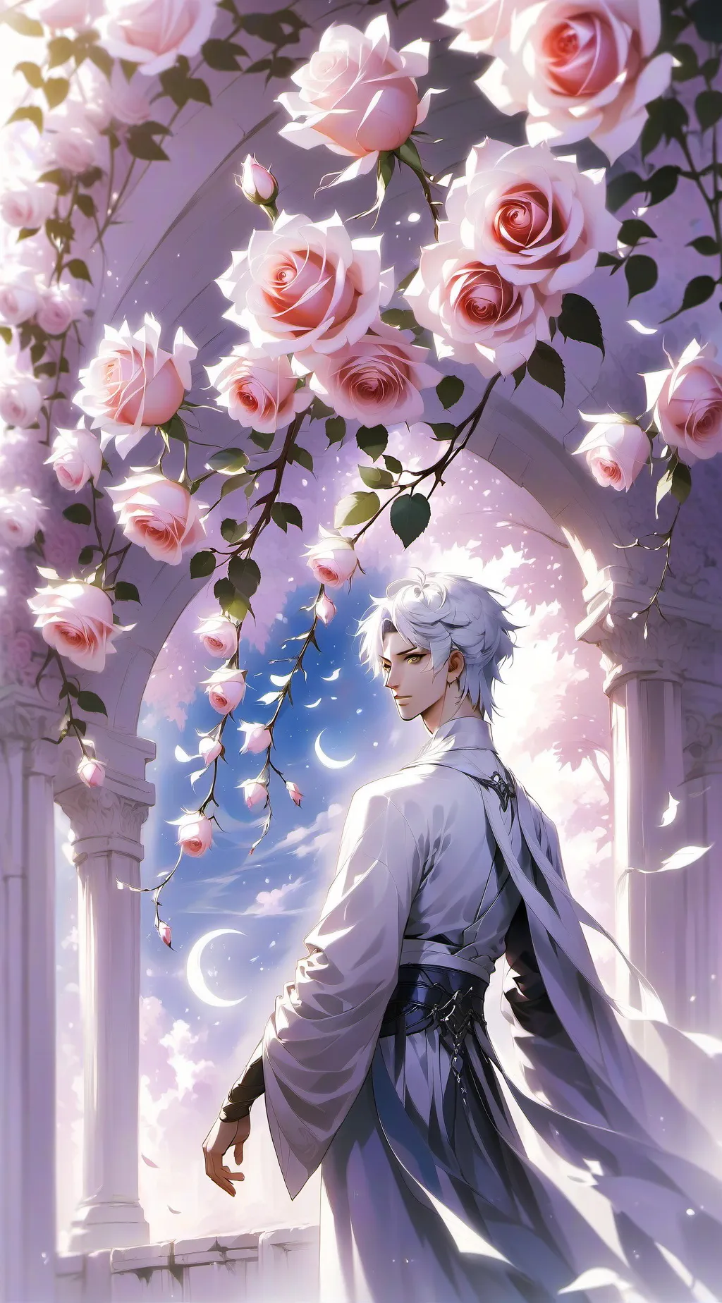 ai character: Arlo♡ background