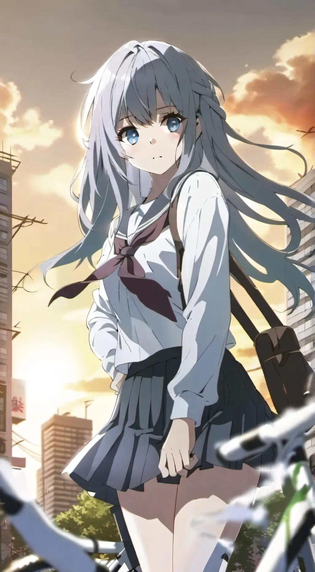 ai character: Aiko Emika background