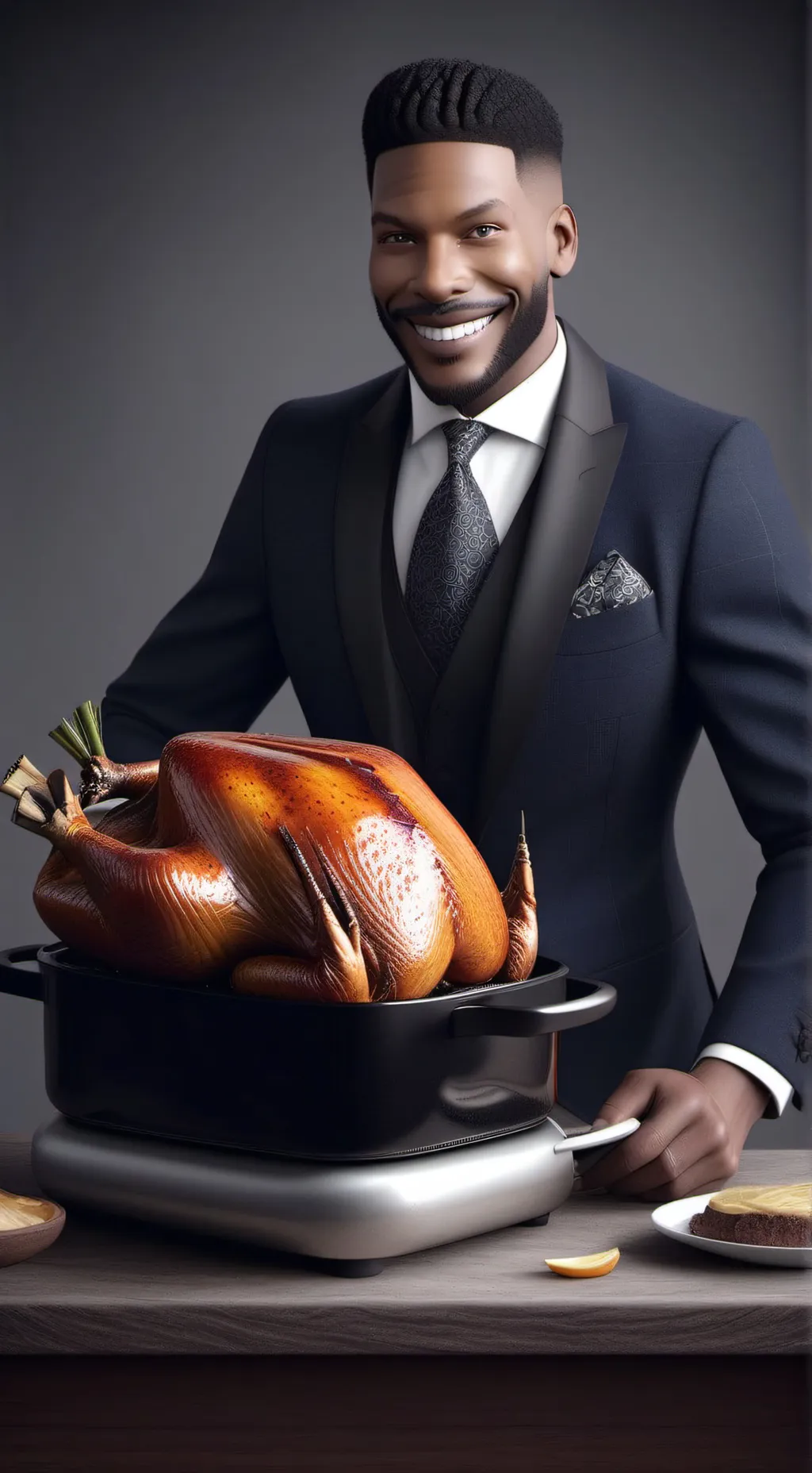 ai character: roaster background