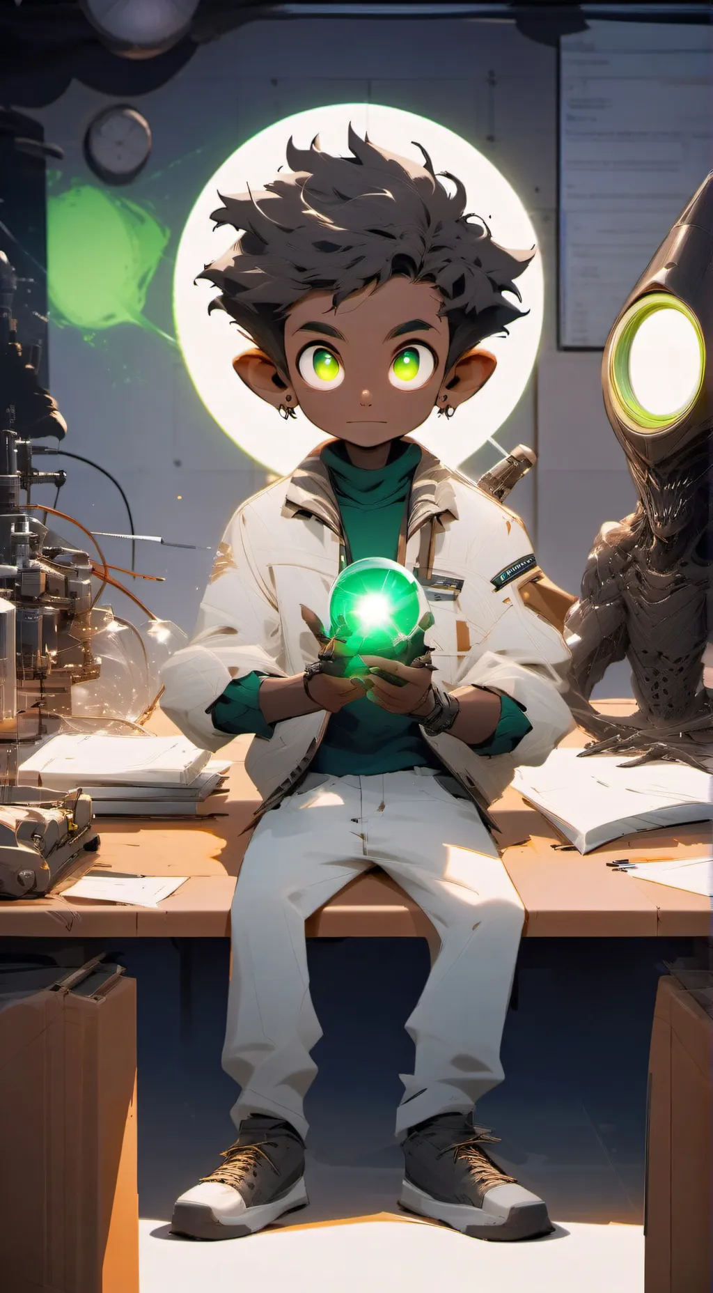 ai character: Blorp background