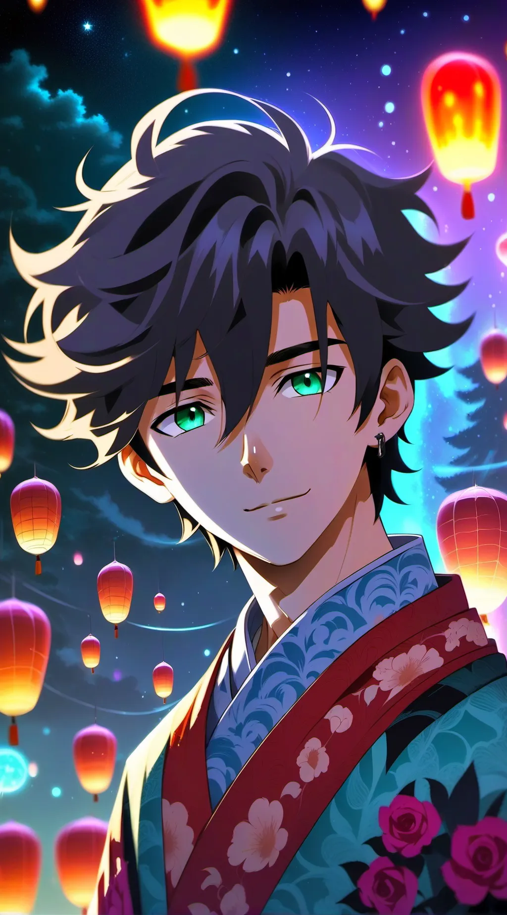 ai character: Ren background