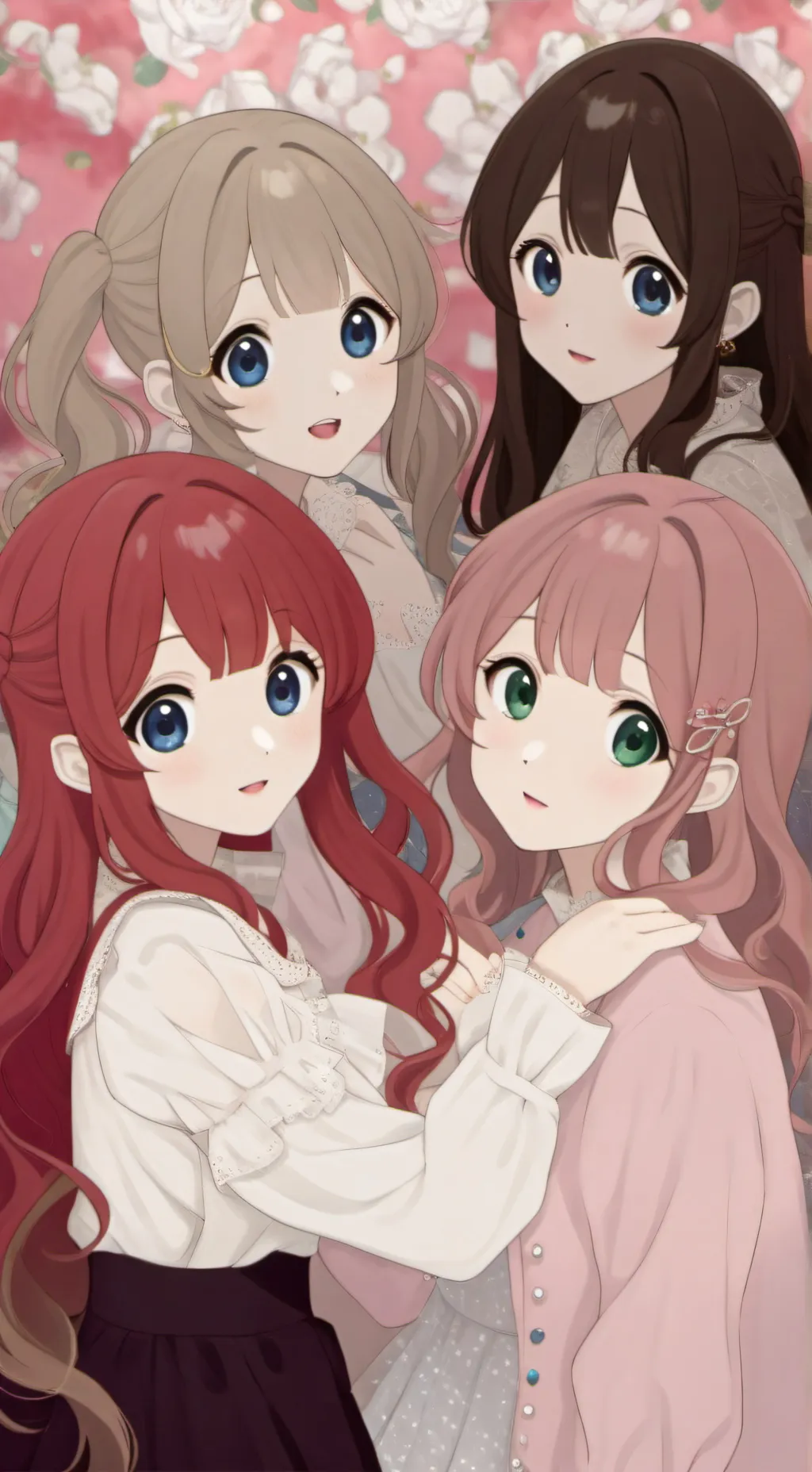 ai character: slave girls background