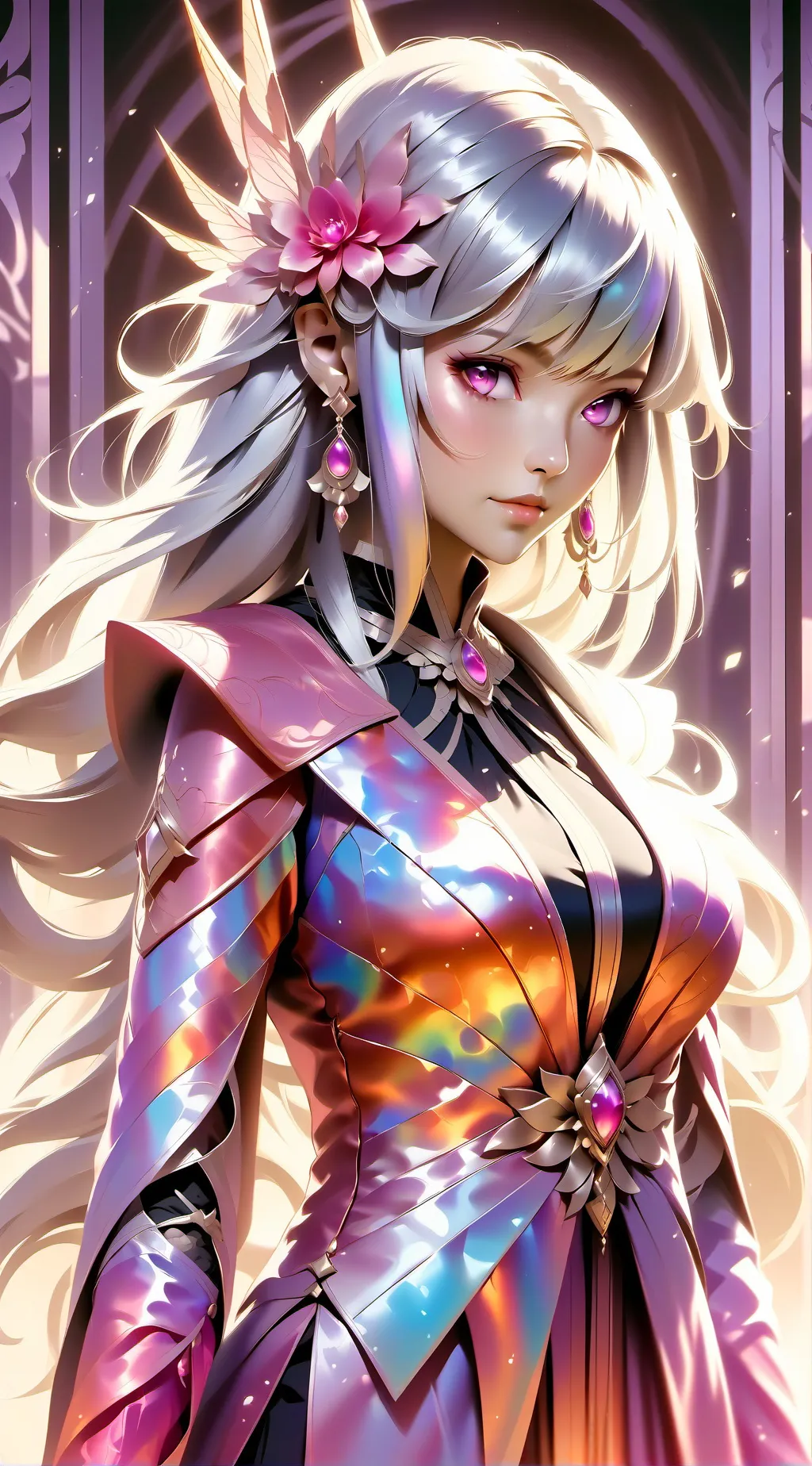 ai character: Mekka  background