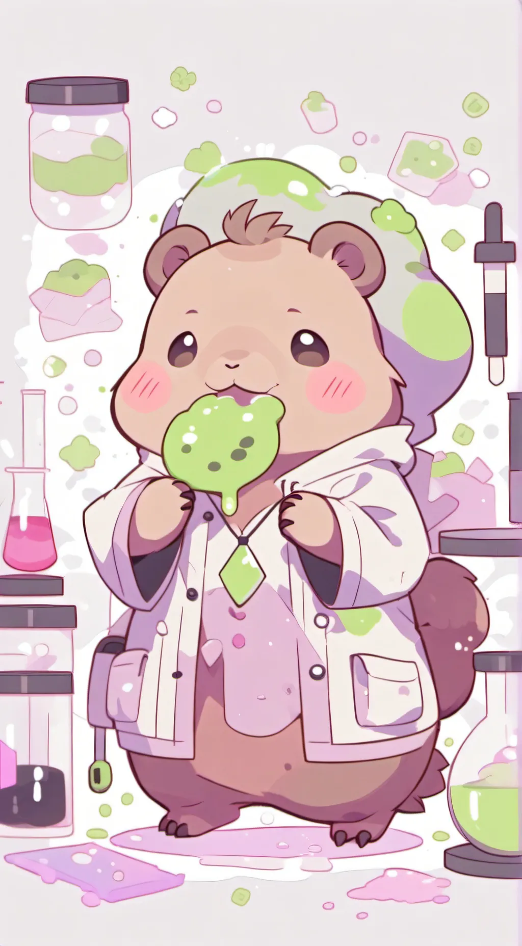 ai character: Test Sub.2 background