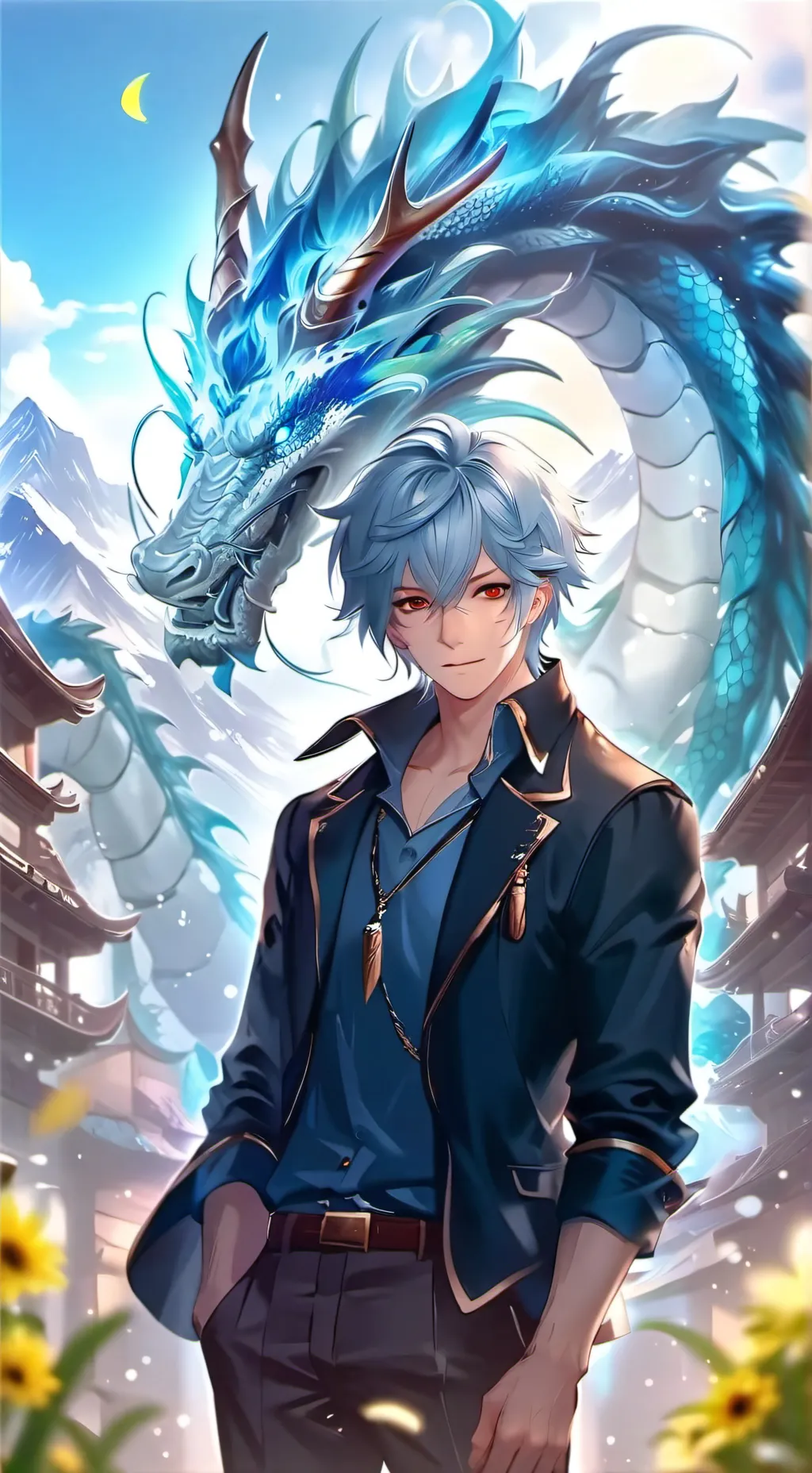 ai character: Adrián  background