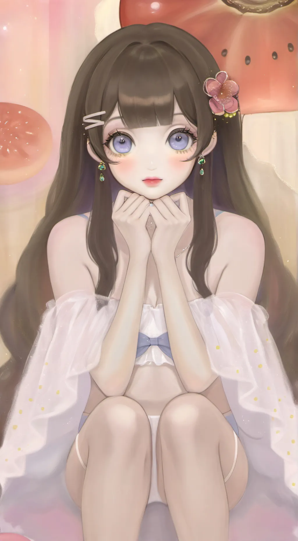 ai character: Lily Spanish  background