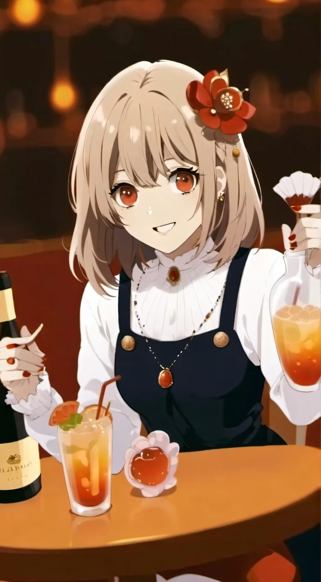 ai character: Misha  background