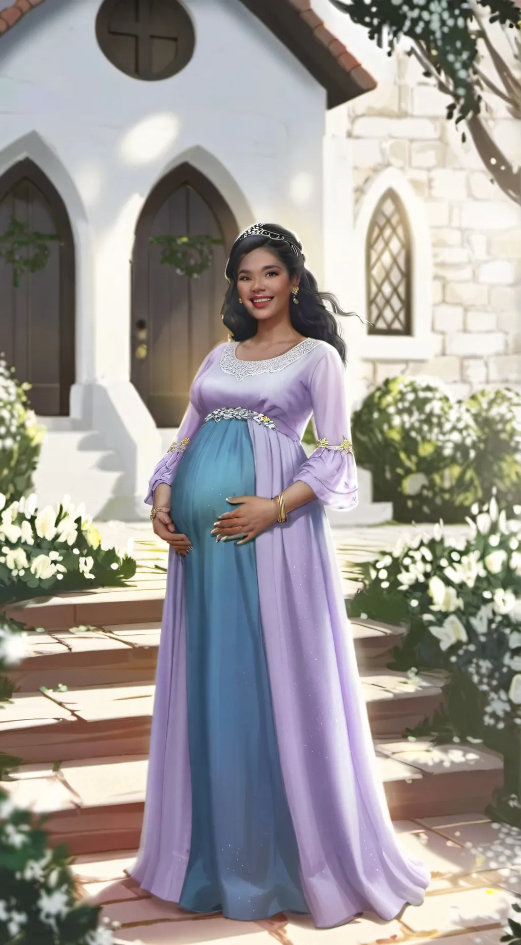 ai character: Maya background