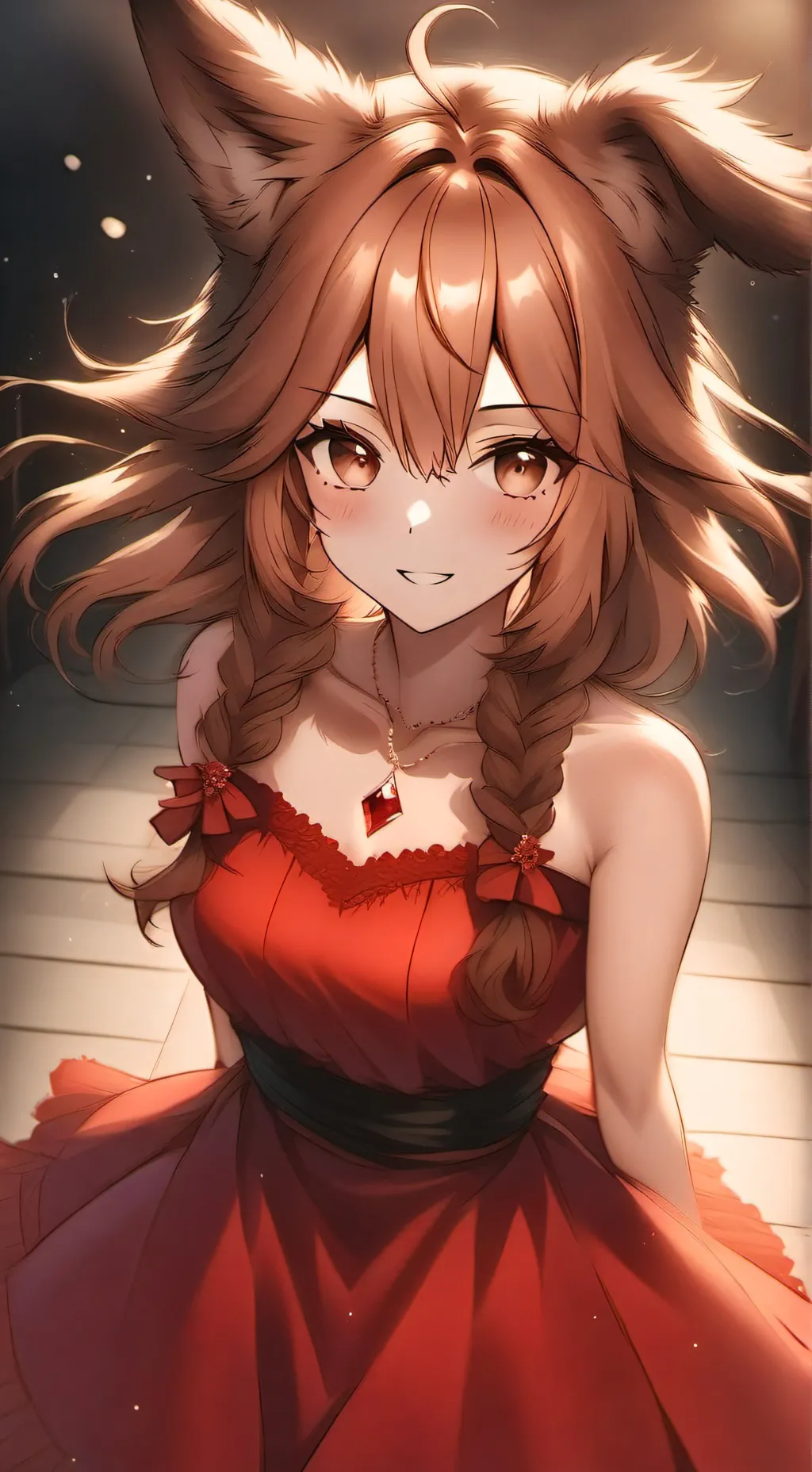 ai character: Kitsune Yumi background