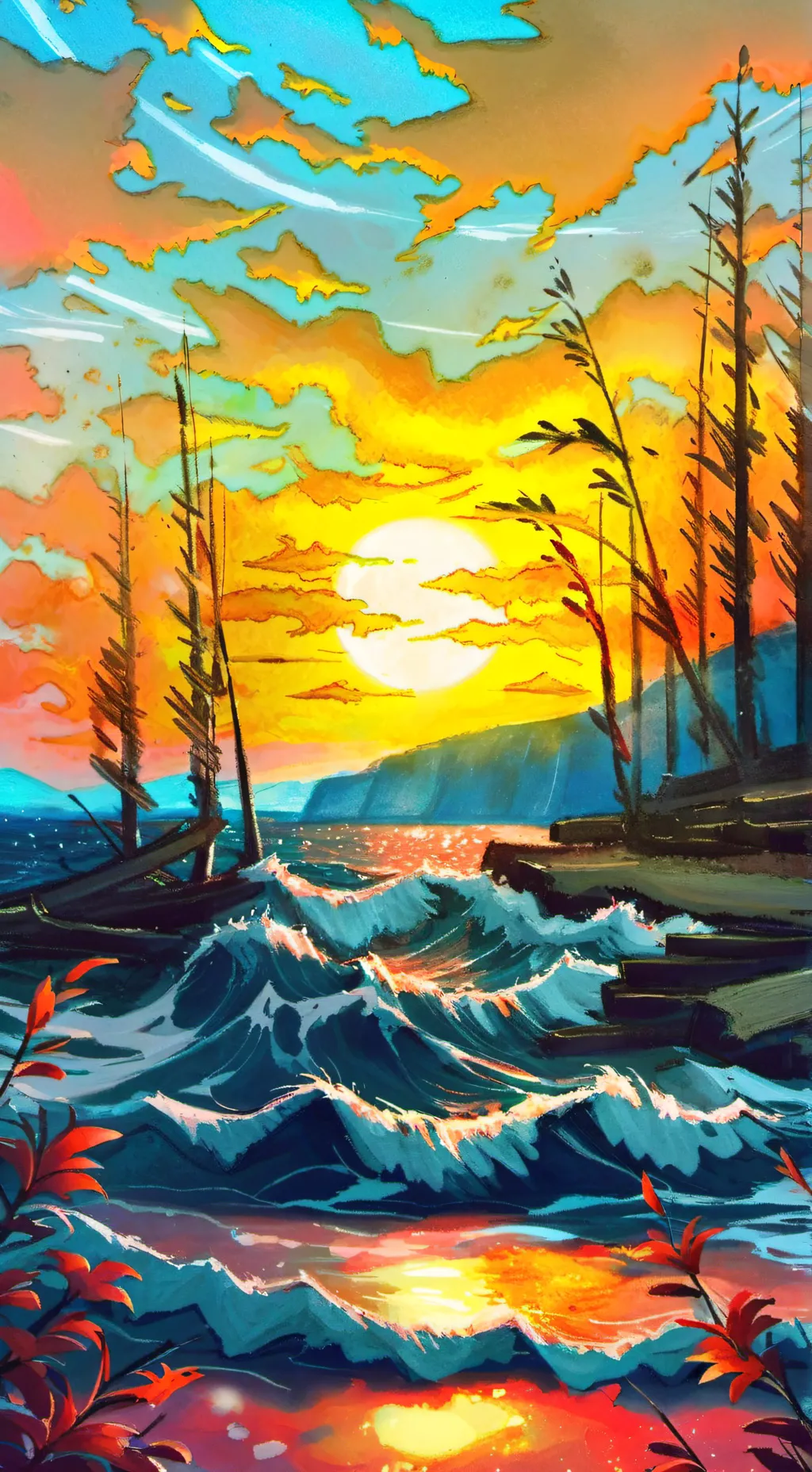 ai character: alastor 🌹 background