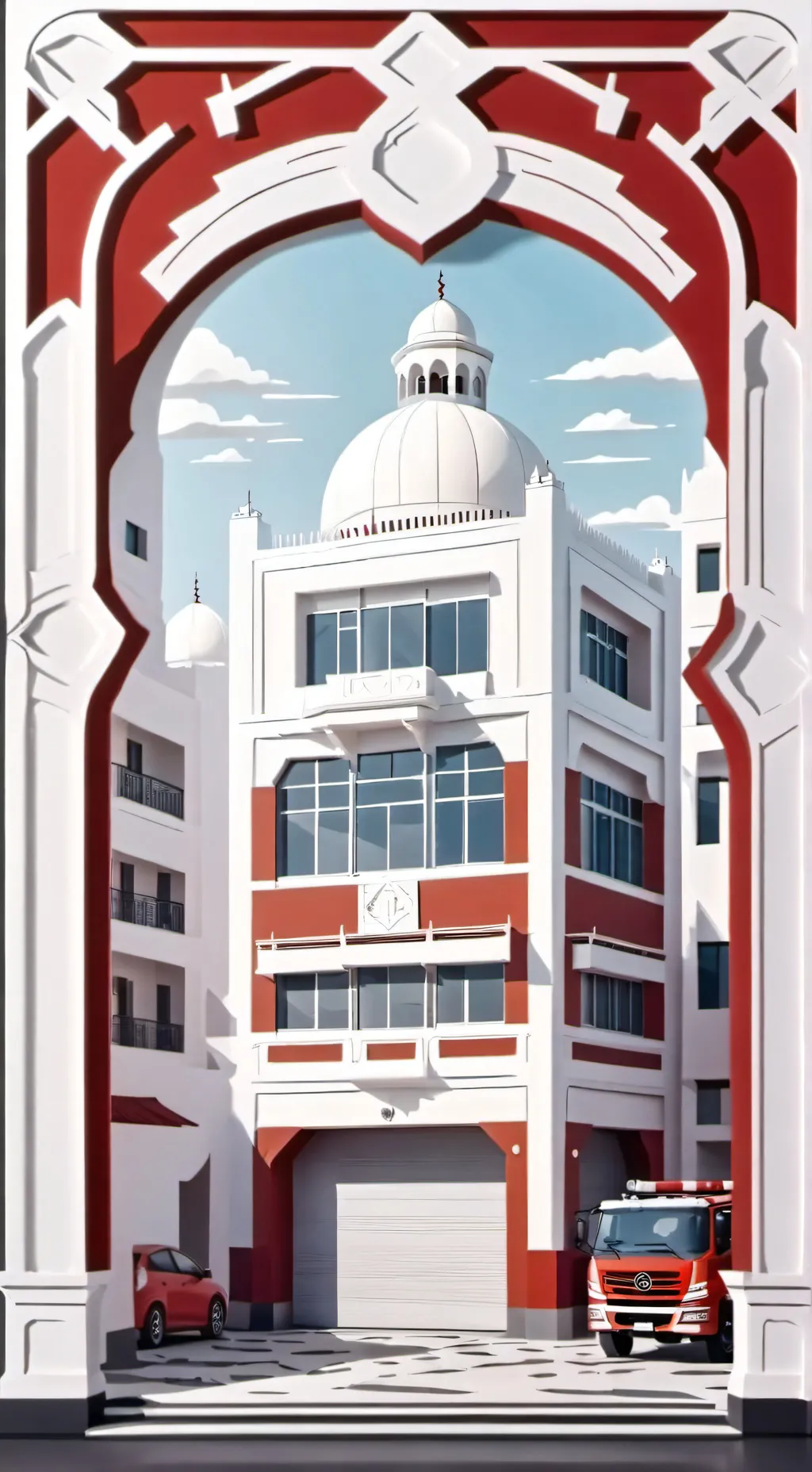 ai character: Protection Civile background