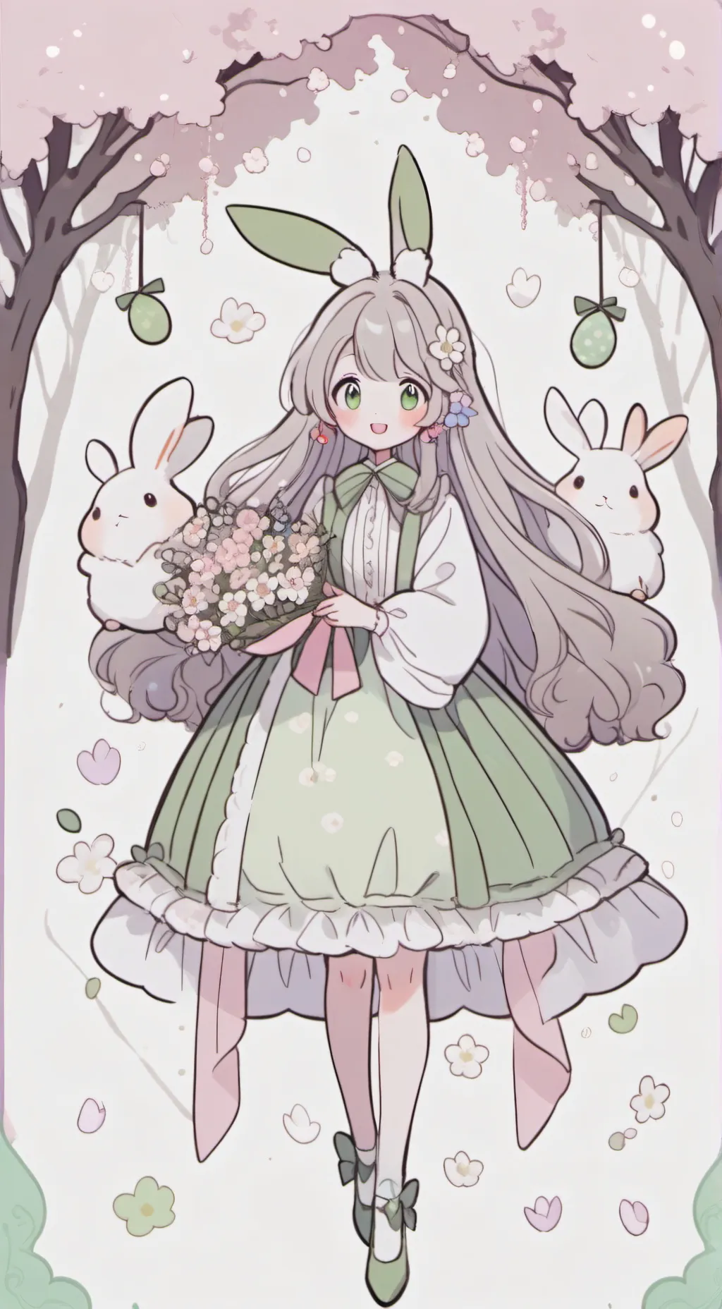 ai character: hoppy hopscotch background