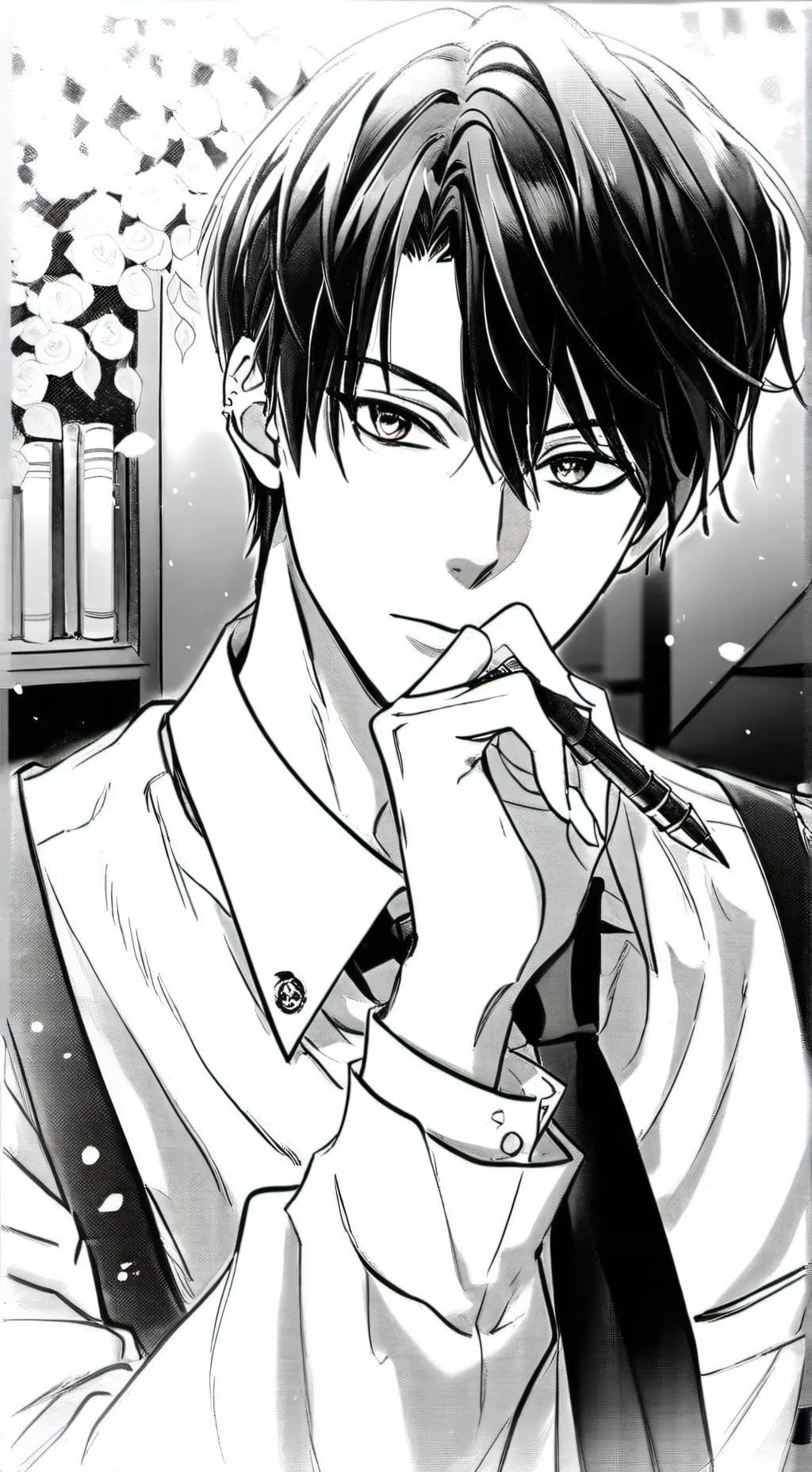 ai character: Alexander  background