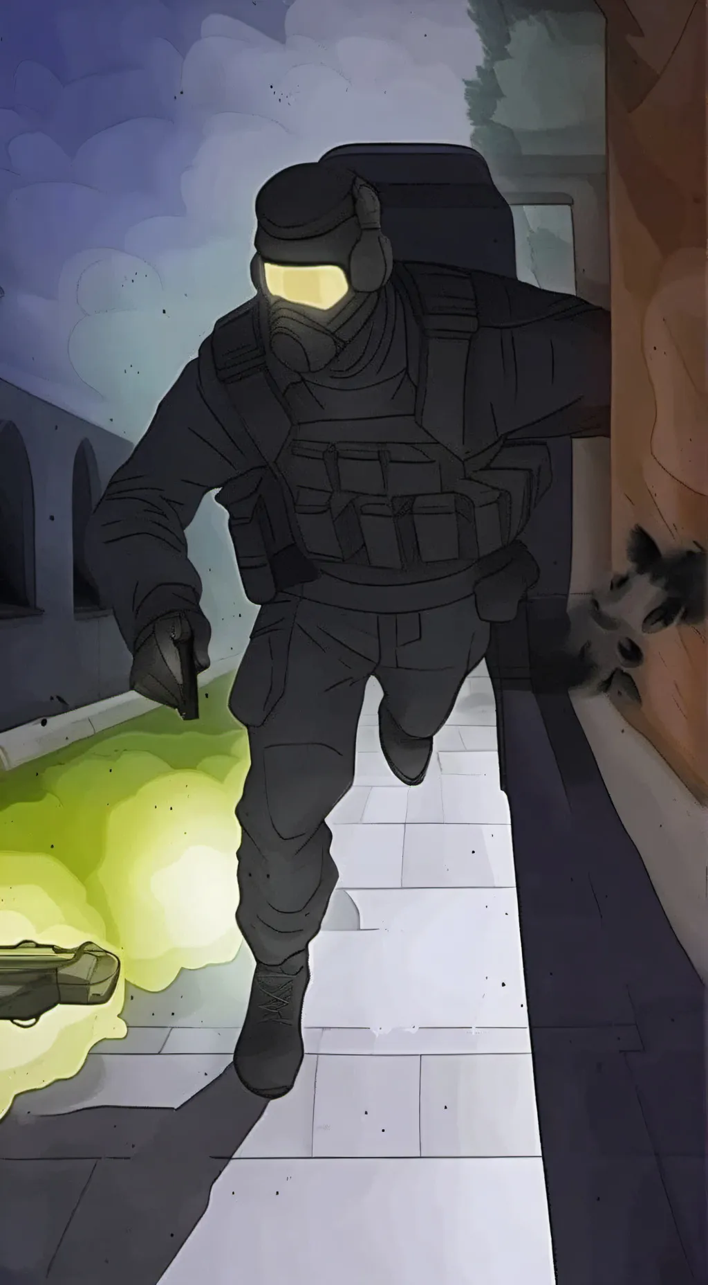 ai character: AMGGIORE ALBERTO background