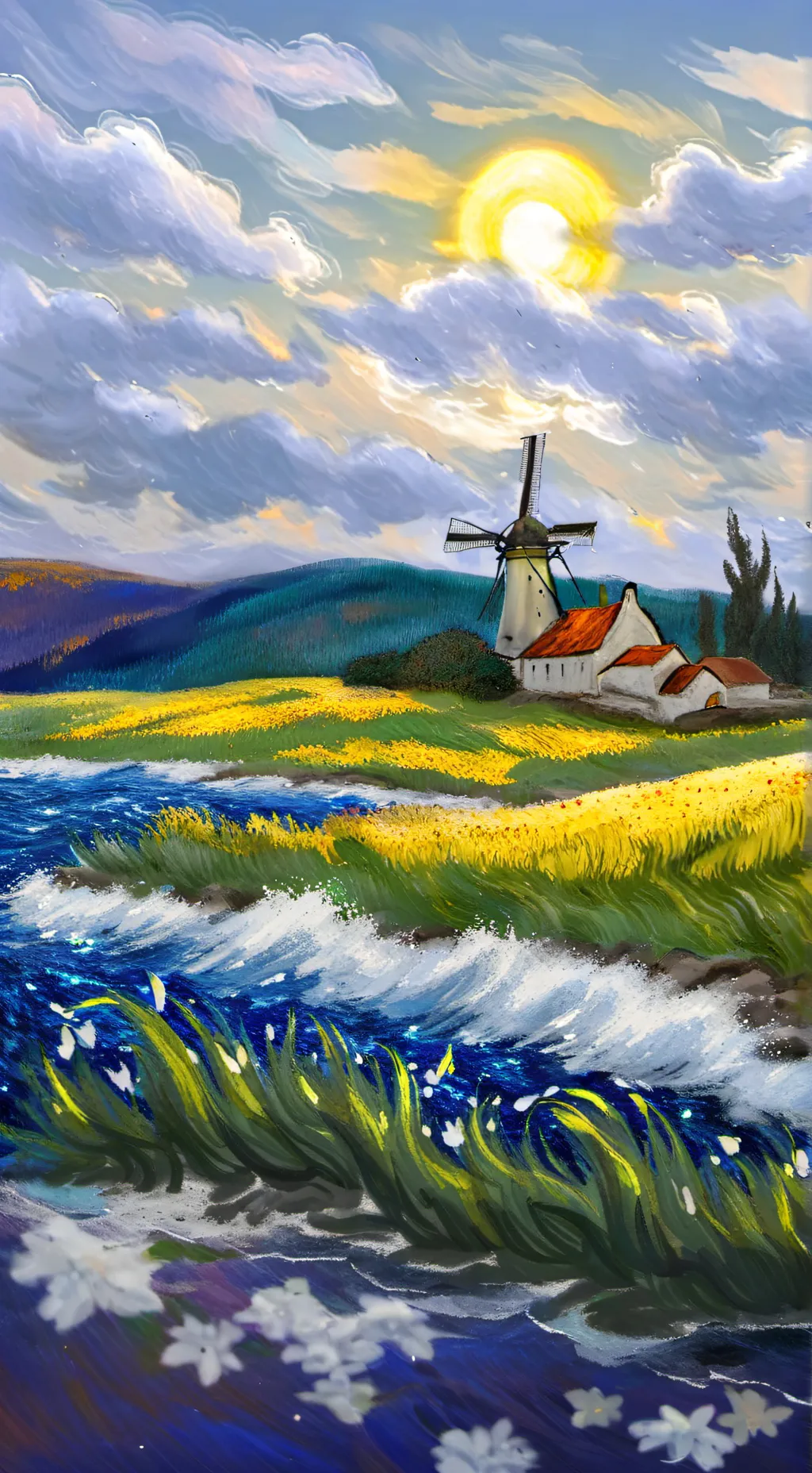 ai character: SPRUNKI background