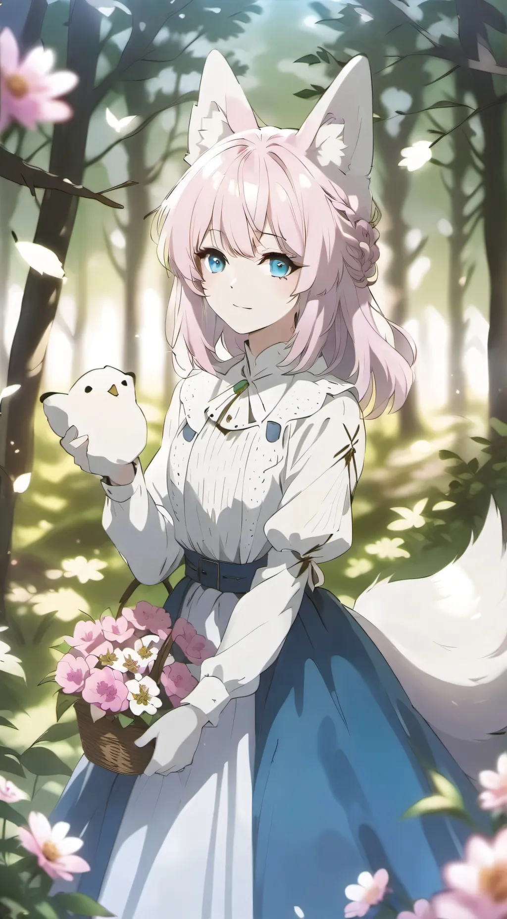 ai character: Dawn  background