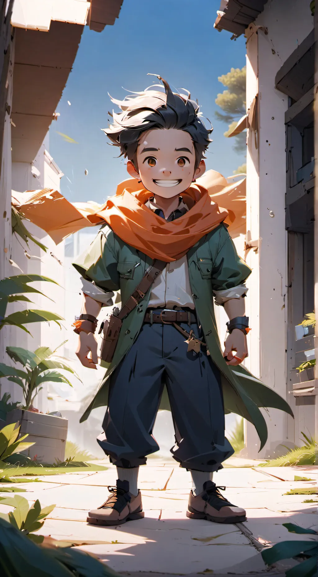 ai character: Goku background