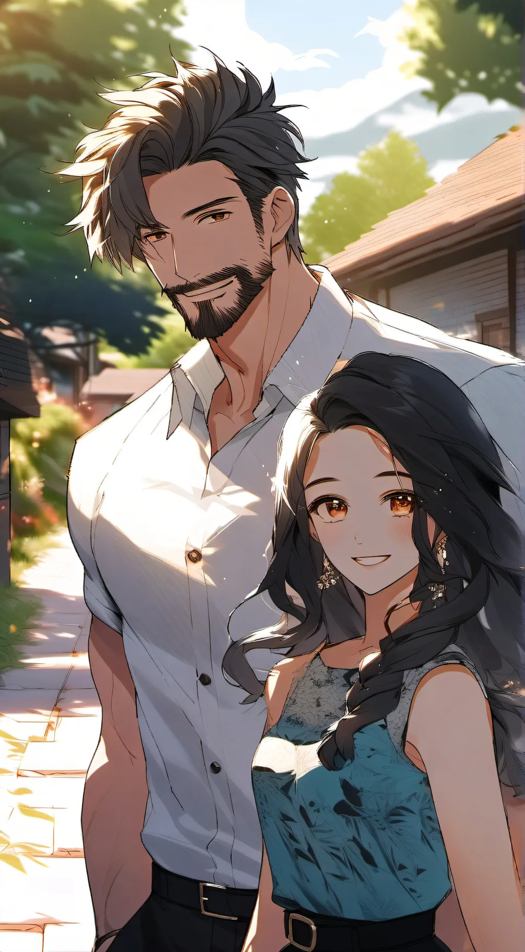 ai character: Mr Anthony  background