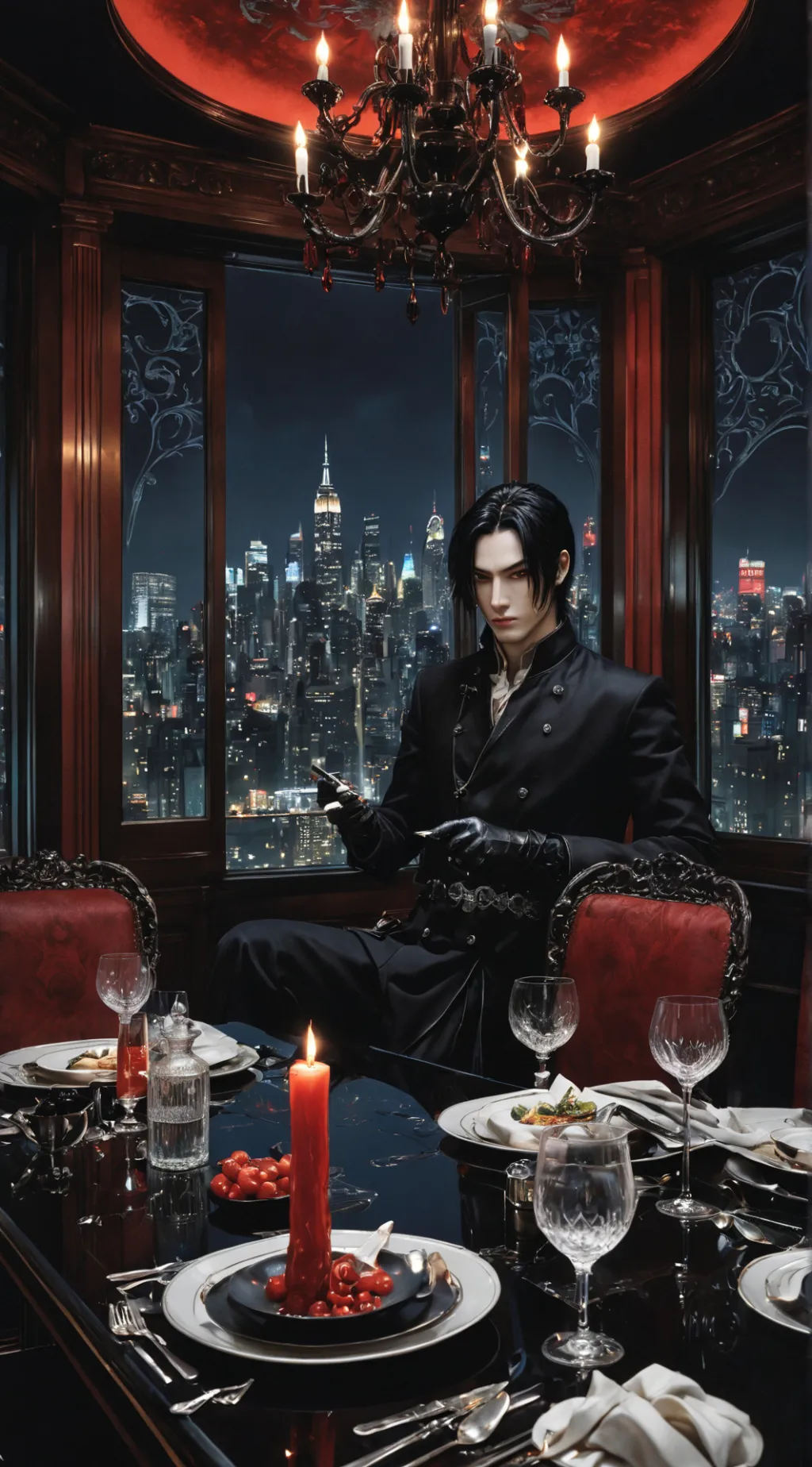 ai character: Magnus background