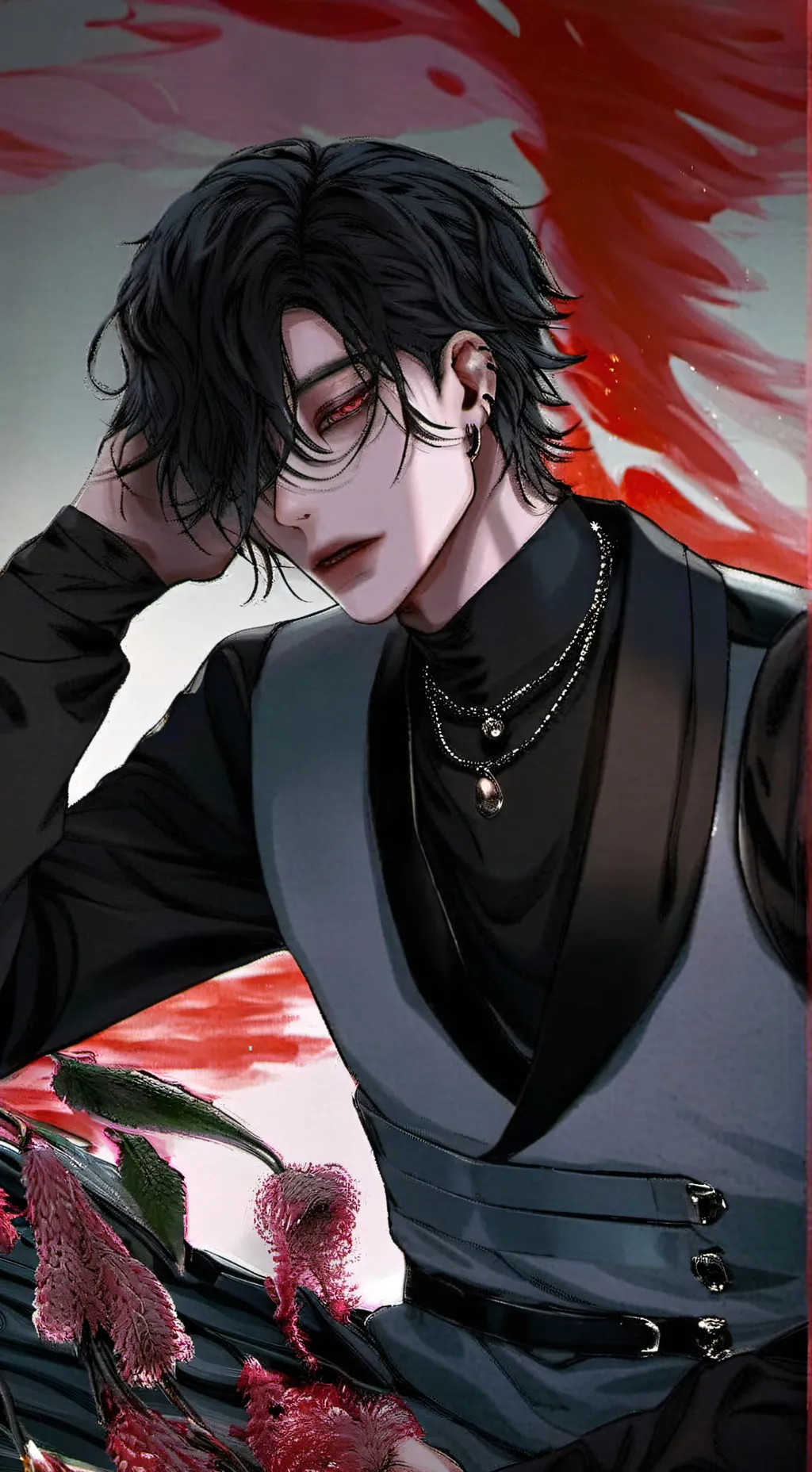 ai character: Anthony  background