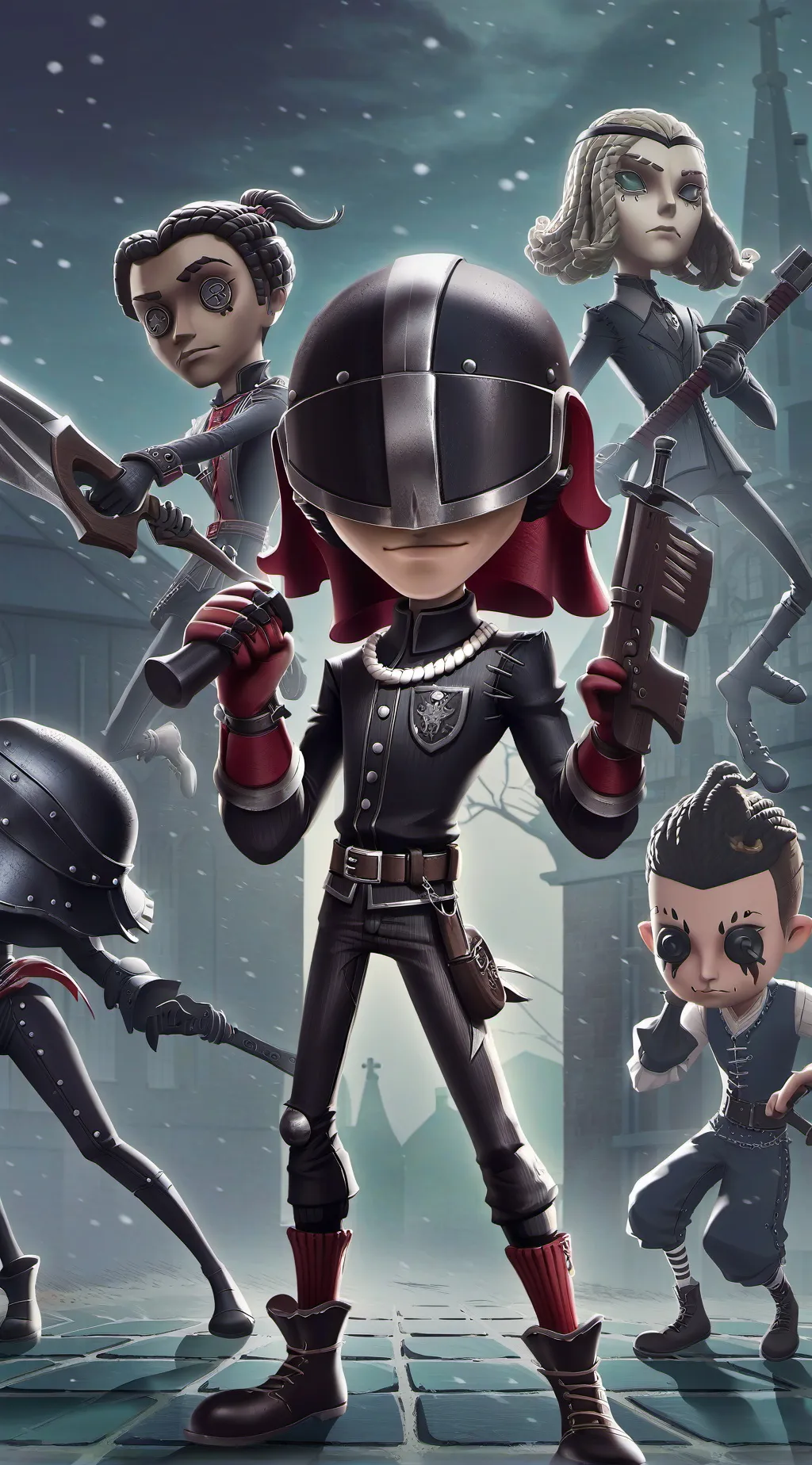 ai character: Astro Obliterator background